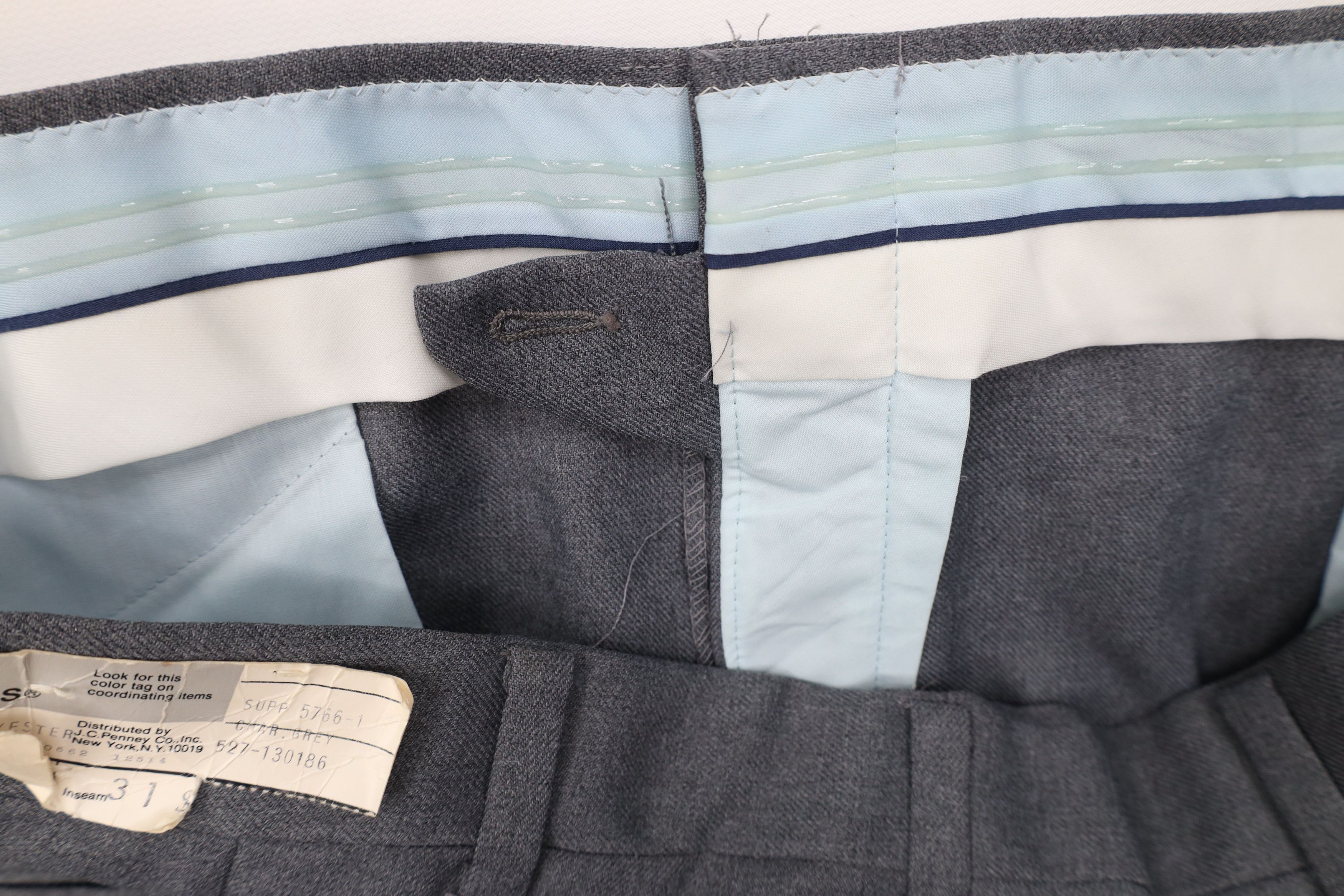 Vintage Deadstock Vintage 70s Streetwear Bell Bottoms Pants Gray USA Size US 40 / EU 56 - 8 Thumbnail