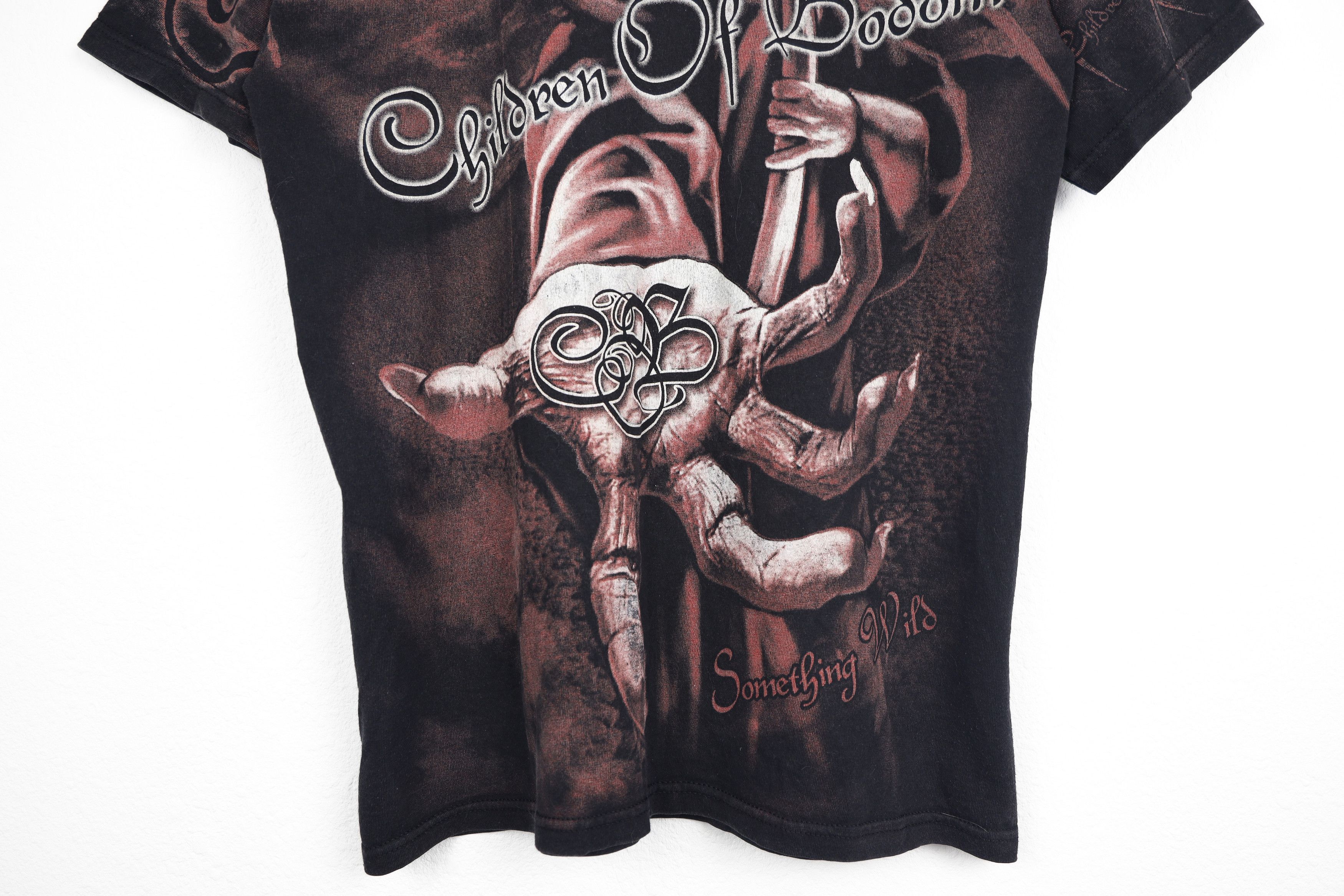 Band Tees Vintage Children of Bodom All Over Print Graphic Tee T-shirt Size US L / EU 52-54 / 3 - 3 Thumbnail