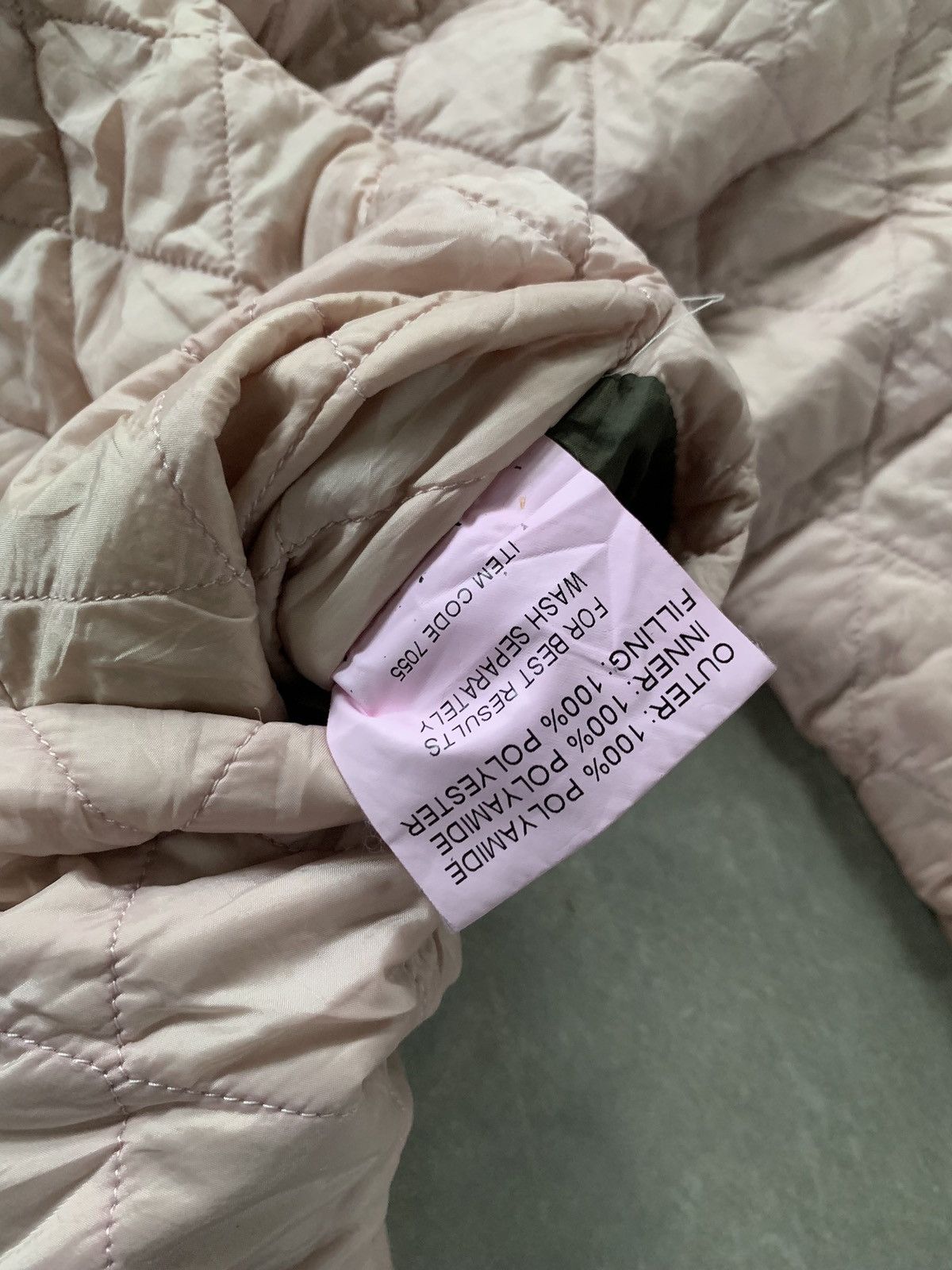 Barbour Vintage Barbour Pink Quilted Utility Jacket Size US XL / EU 56 / 4 - 6 Thumbnail