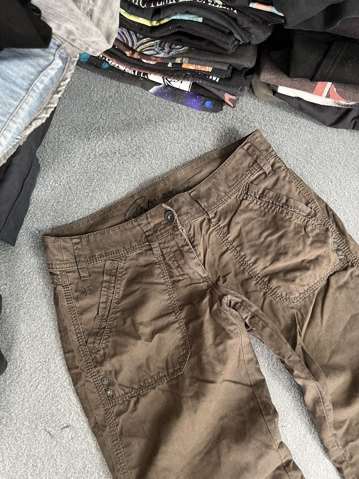 Other Women’s Y2K Cargo Zipper Pants Size 25" / US 0 / IT 36 - 4 Thumbnail