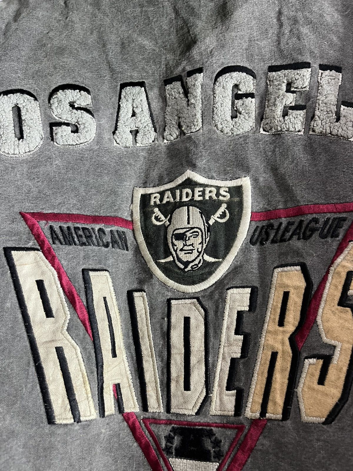 NFL Vintage raiders campri NFL destroyed jacket Size US S / EU 44-46 / 1 - 8 Thumbnail