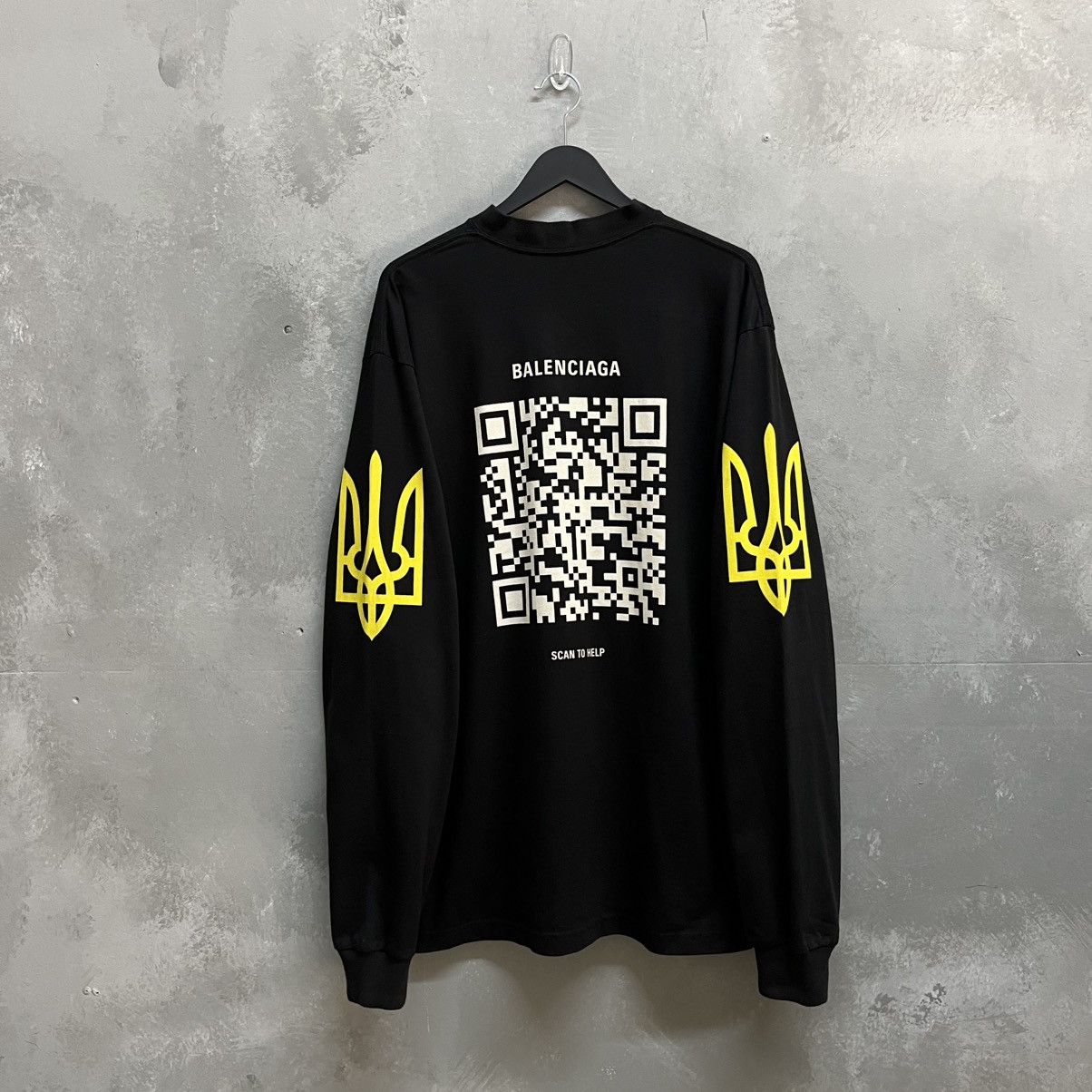 Balenciaga Balenciaga LIMITED EDITION Ukraine Unite24 T-Shirt 
