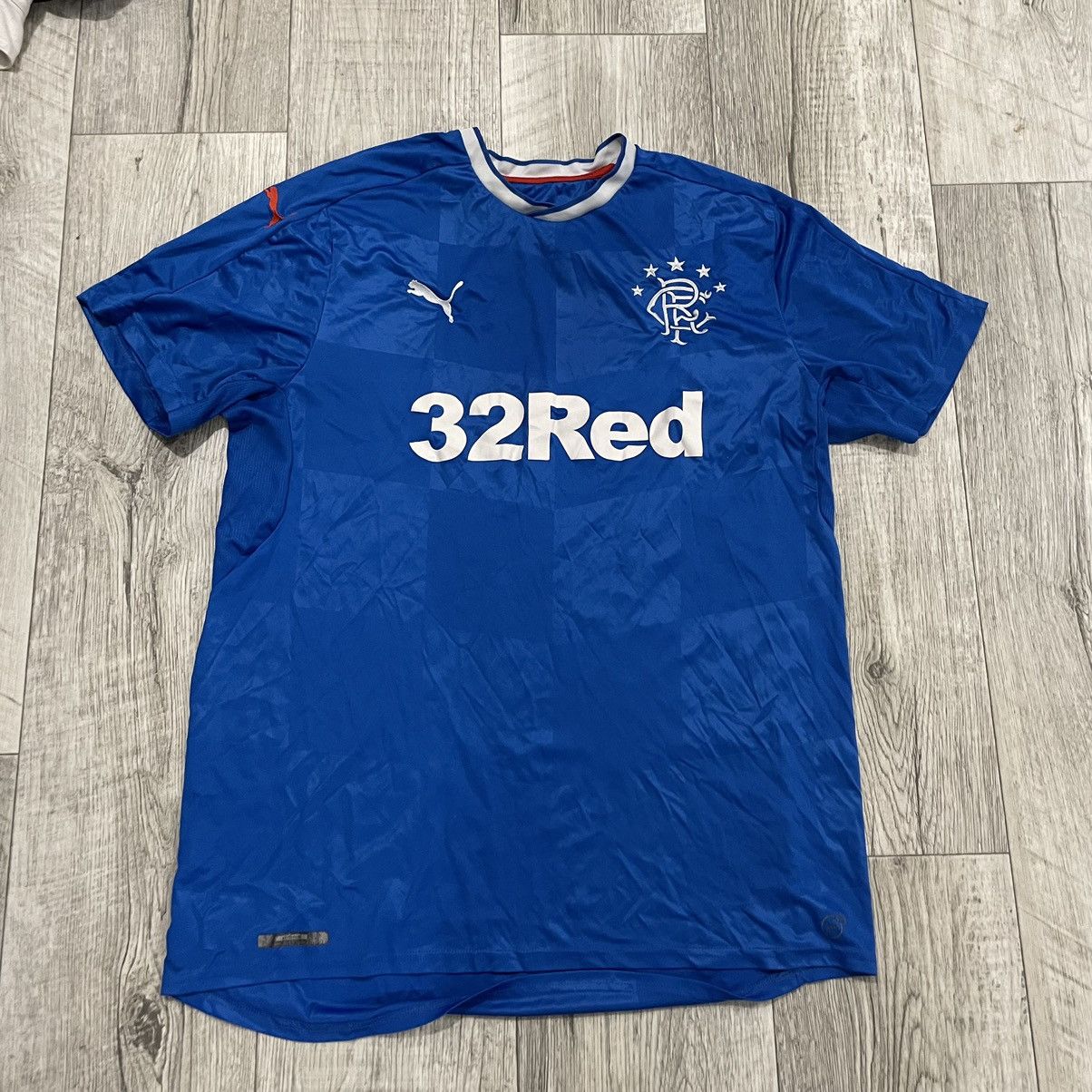 Puma Puma Rangers 32RED glasgow jersey Shirt tee soccer Size US M / EU 48-50 / 2 - 1 Thumbnail