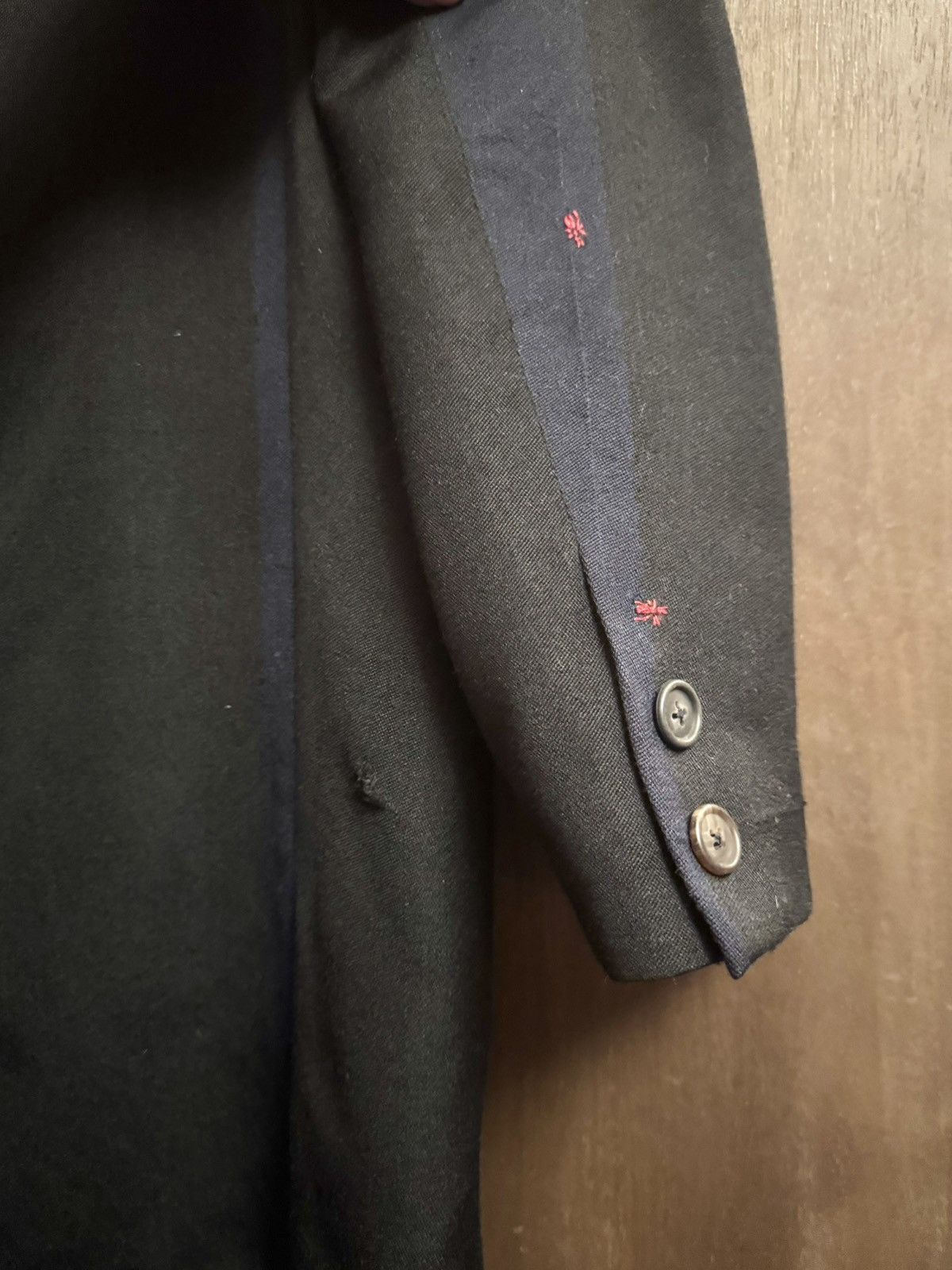 Yohji Yamamoto yohji yamamoto vintage wool embroidered coat 2jp men Size US S / EU 44-46 / 1 - 9 Thumbnail