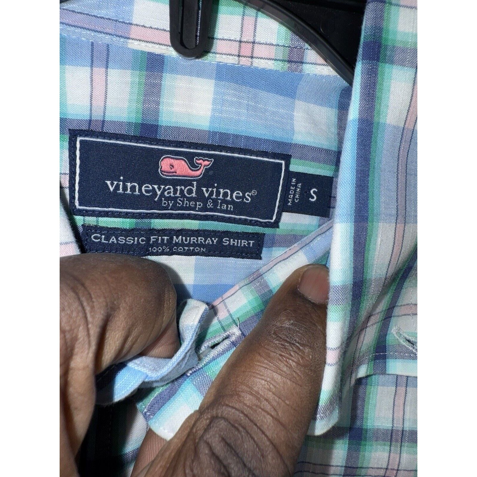 Vineyard Vines Vineyard Vines Plaid Button Down Shirt Men’s Small Blue Pink Size US S / EU 44-46 / 1 - 5 Thumbnail