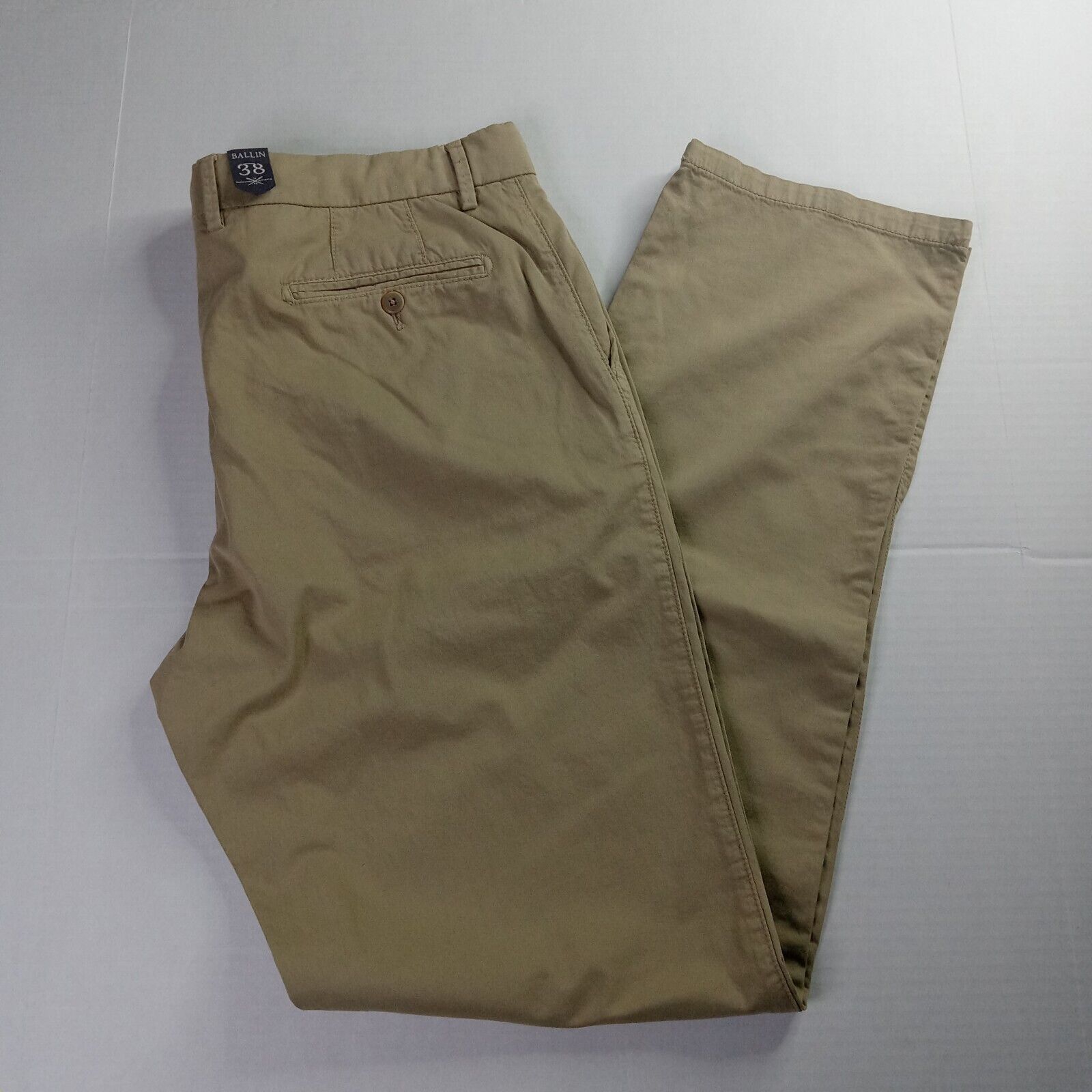 Other Ballin Mansfield Chino Pants Mens Size 38x35 Tan Relaxed Fit Size US 38 / EU 54 - 1 Thumbnail