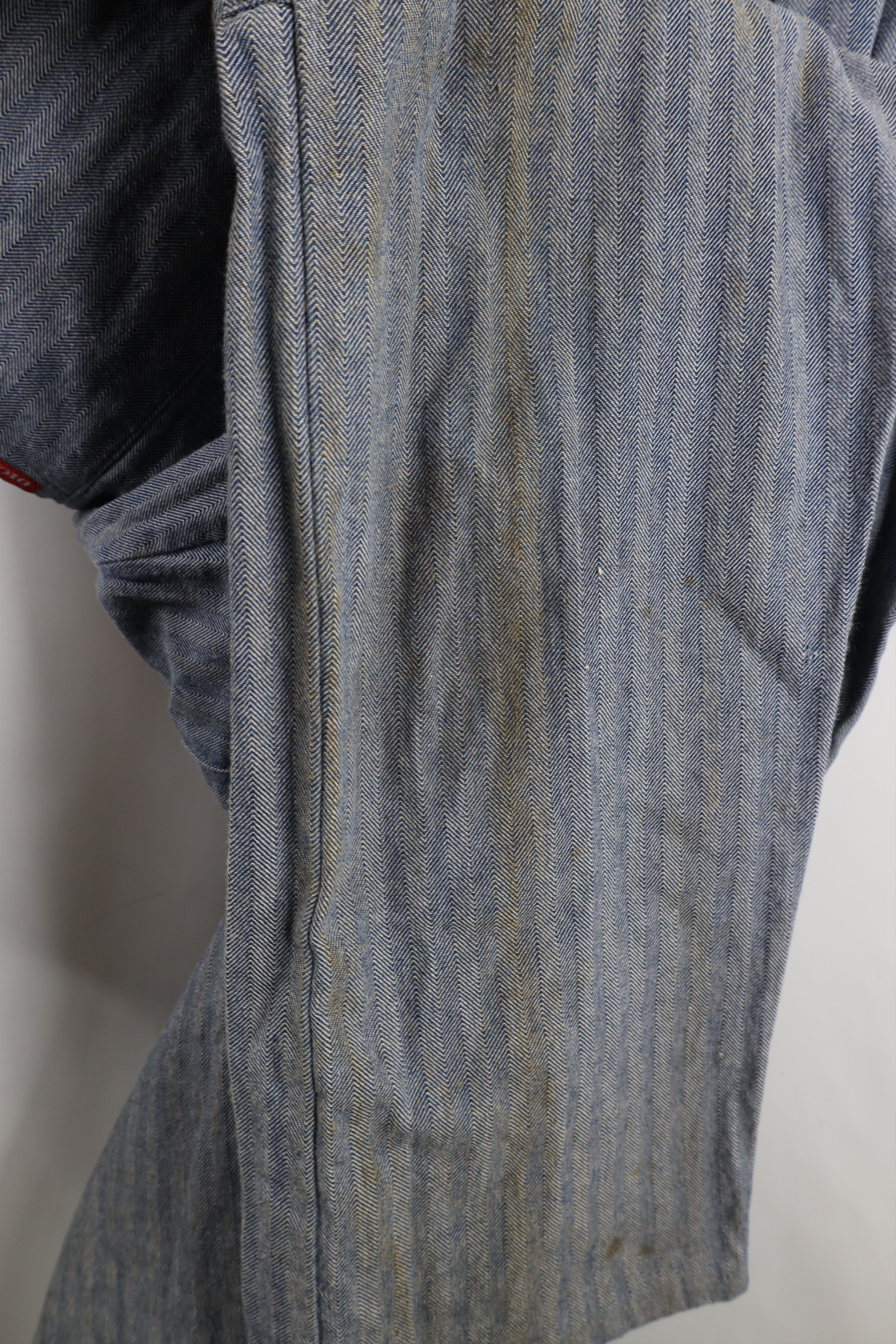 Dickies Vintage 70s Dickies HBT Herringbone Twill Coveralls Size US 38 / EU 54 - 12 Thumbnail