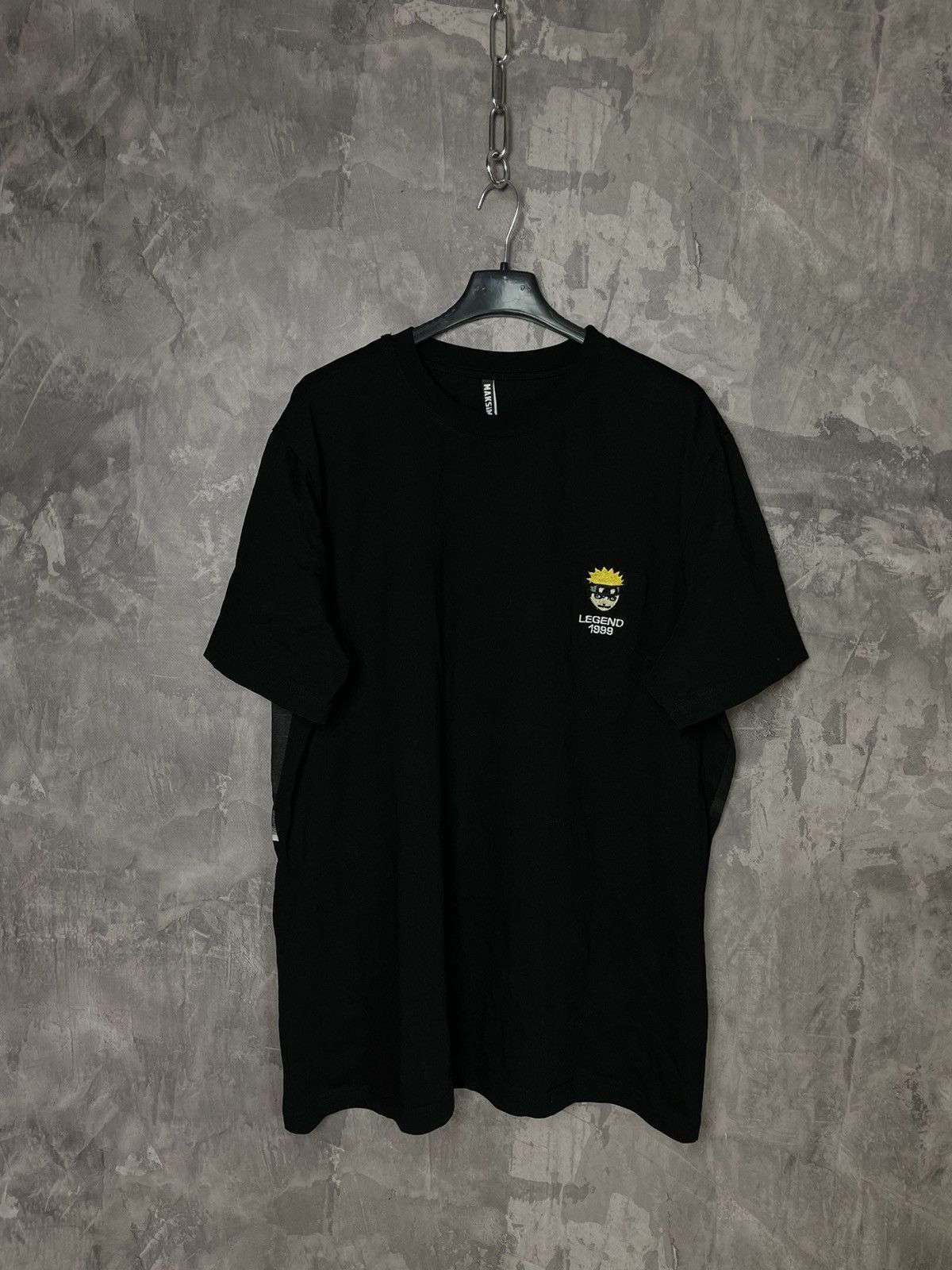 Anime × Japanese Brand × Vintage Naruto Vintage Big Logo Overprint Very Rare Anima T shirt Size US XL / EU 56 / 4 - 2 Thumbnail
