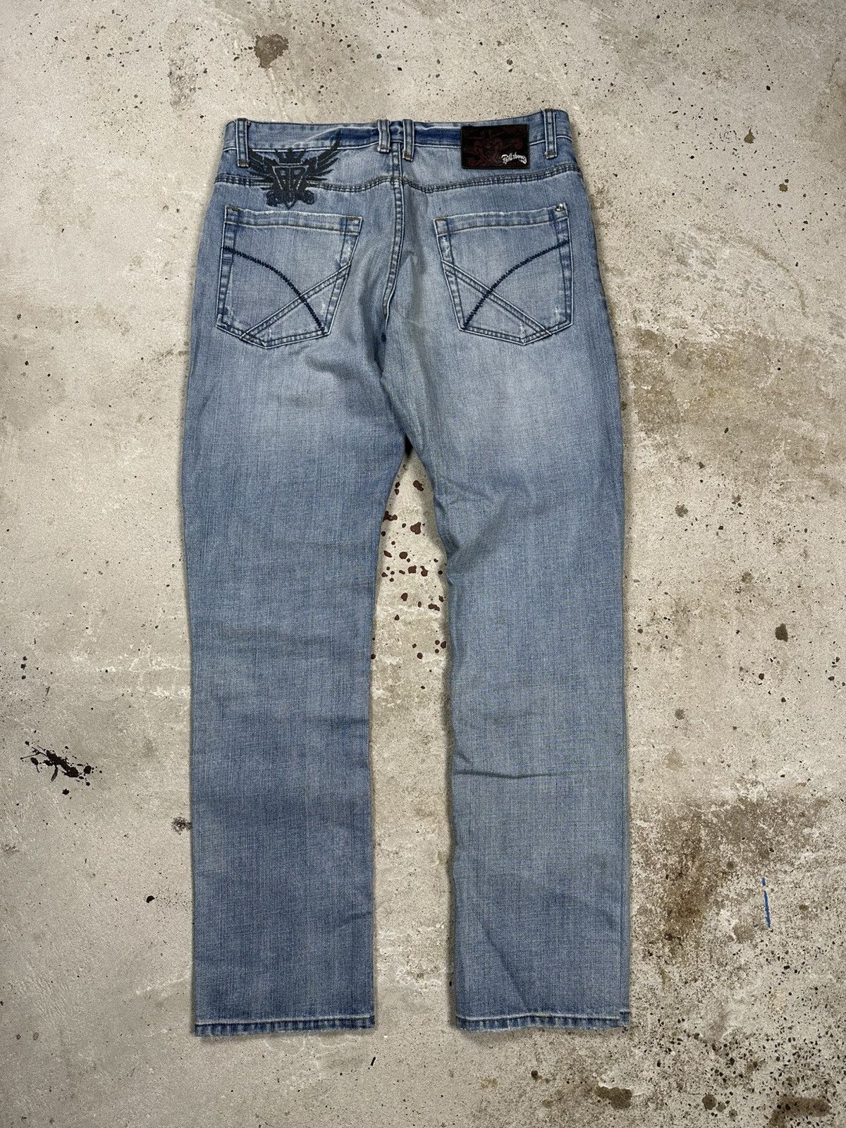 Billabong × JNCO × Vintage Vintage Y2K Billabong Baggy Denim Pants Jeans hip hop rap Size US 34 / EU 50 - 1 Thumbnail