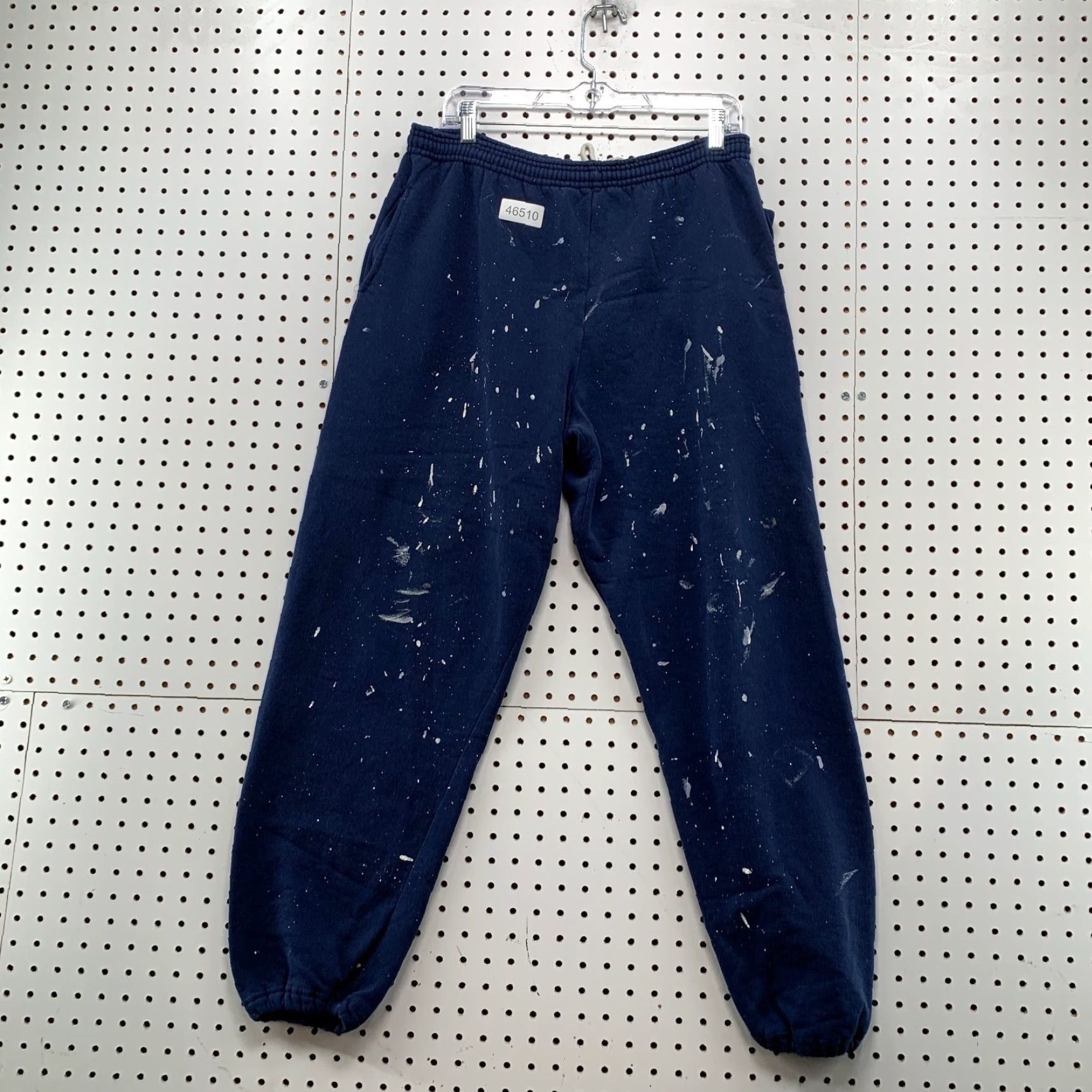 Vintage VINTAGE Bike Sweatshirt Mens Large Blue Distressed Paint Fleece 34x30 Made USA Size US L / EU 52-54 / 3 - 2 Thumbnail