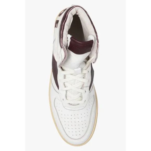 Rhude Rhude Rhecess-Hi Sneakers 7 Men's White Maroon Sneakers New Size US 7 / EU 40 - 12 Thumbnail