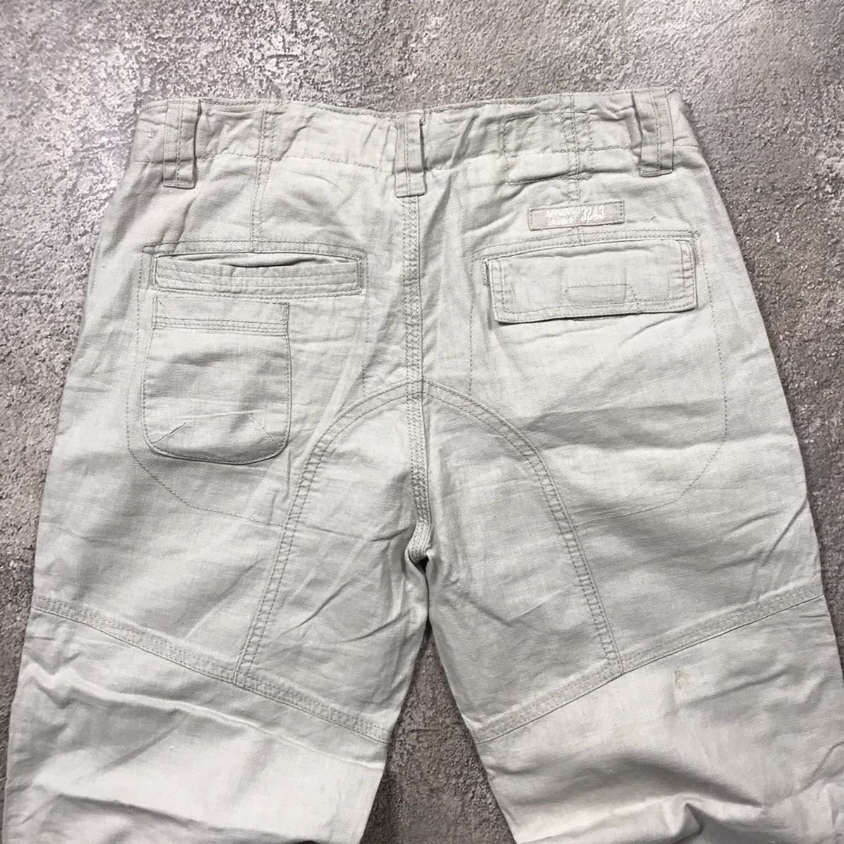Vintage Vintage 90s Baggy Cargo Pants Distressed Parachute Streetwea Size 29" - 6 Thumbnail