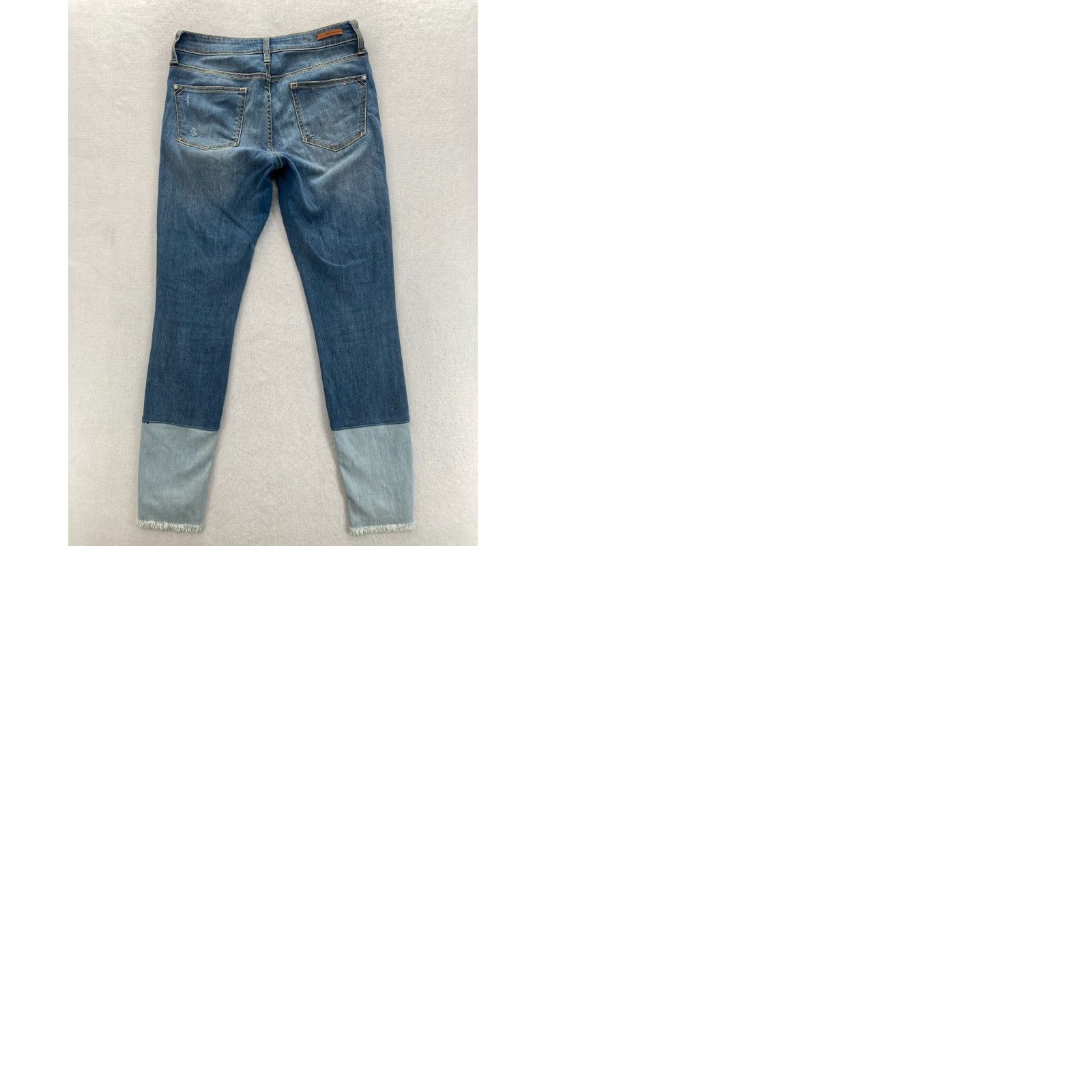 Vintage Pilcro and the Letterpress Script Women's 28 Medium Distressed Blue Denim Jeans Size 28" / US 6 / IT 42 - 9 Thumbnail