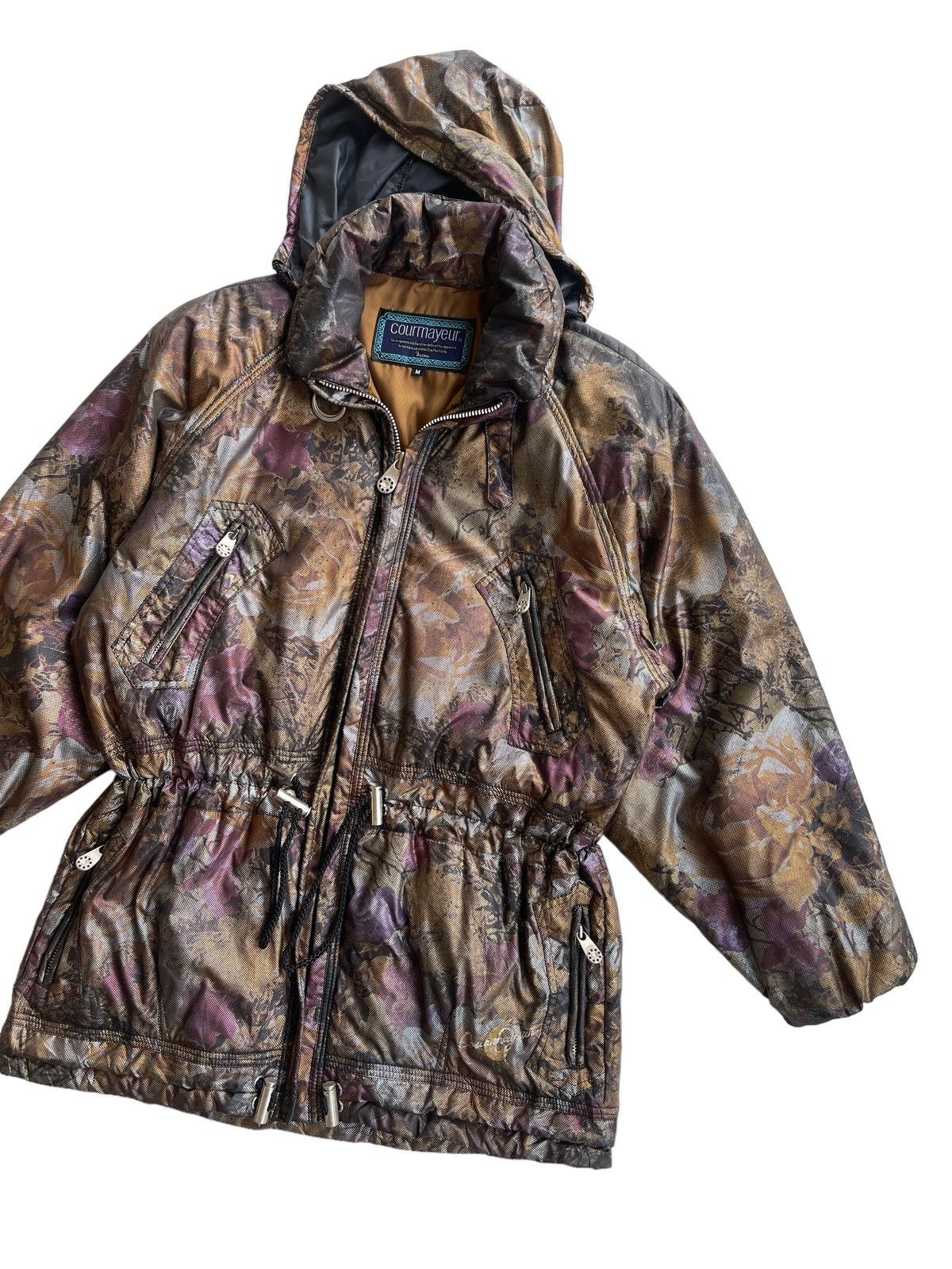 Vintage Vintage 90s Courmayeur Oversized Insulated Ski Jacket Size M / US 6-8 / IT 42-44 - 9 Thumbnail