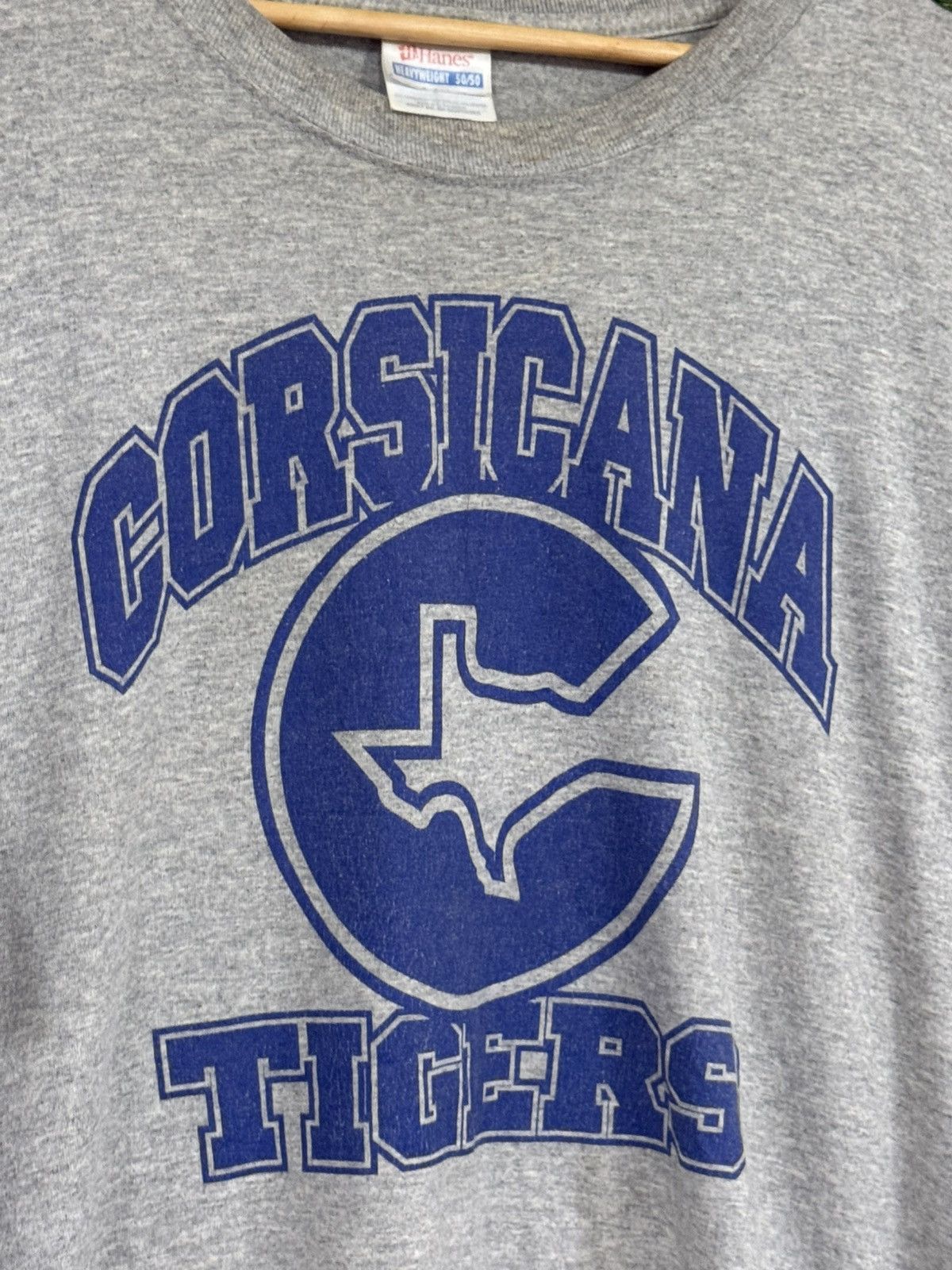 Vintage Vintage Hanes Corsicana Texas Logo Heavyweight Grey Tee 2XL Size US XXL / EU 58 / 5 - 3 Thumbnail