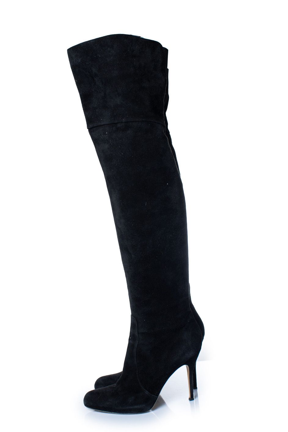 Gianvito Rossi Gianvito Rossi, black suede over knee boots Size US 10 / IT 40 - 2 Thumbnail
