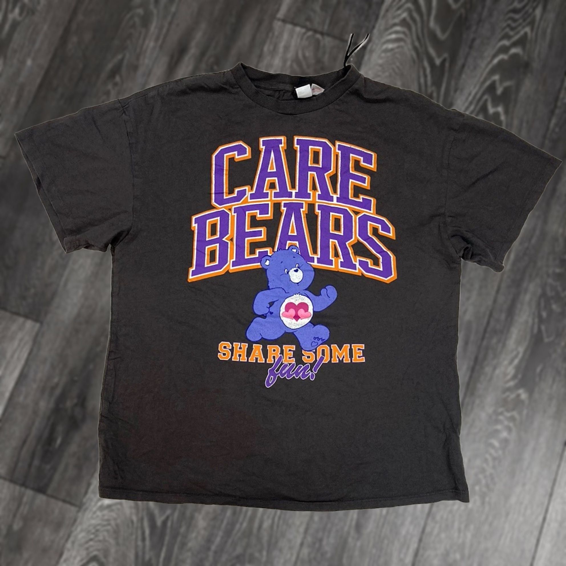 H&M H&M Care Bears Share Some Fun Graphic T-shirt Women Medium Gray Short Sleeve Size M / US 6-8 / IT 42-44 - 1 Thumbnail