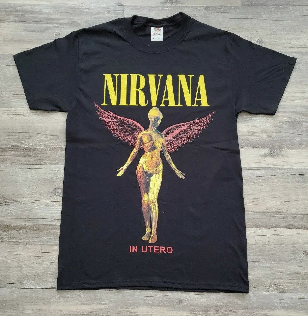 Nirvana In Utero Band T-Shirt on Carousell