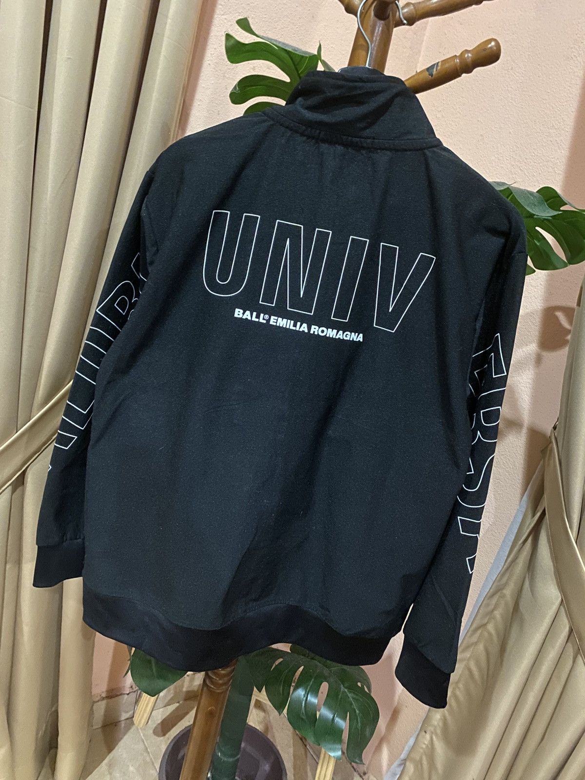 Other BALL Rimini Italia Black Polyester Track Jacket Size US L / EU 52-54 / 3 - 8 Thumbnail