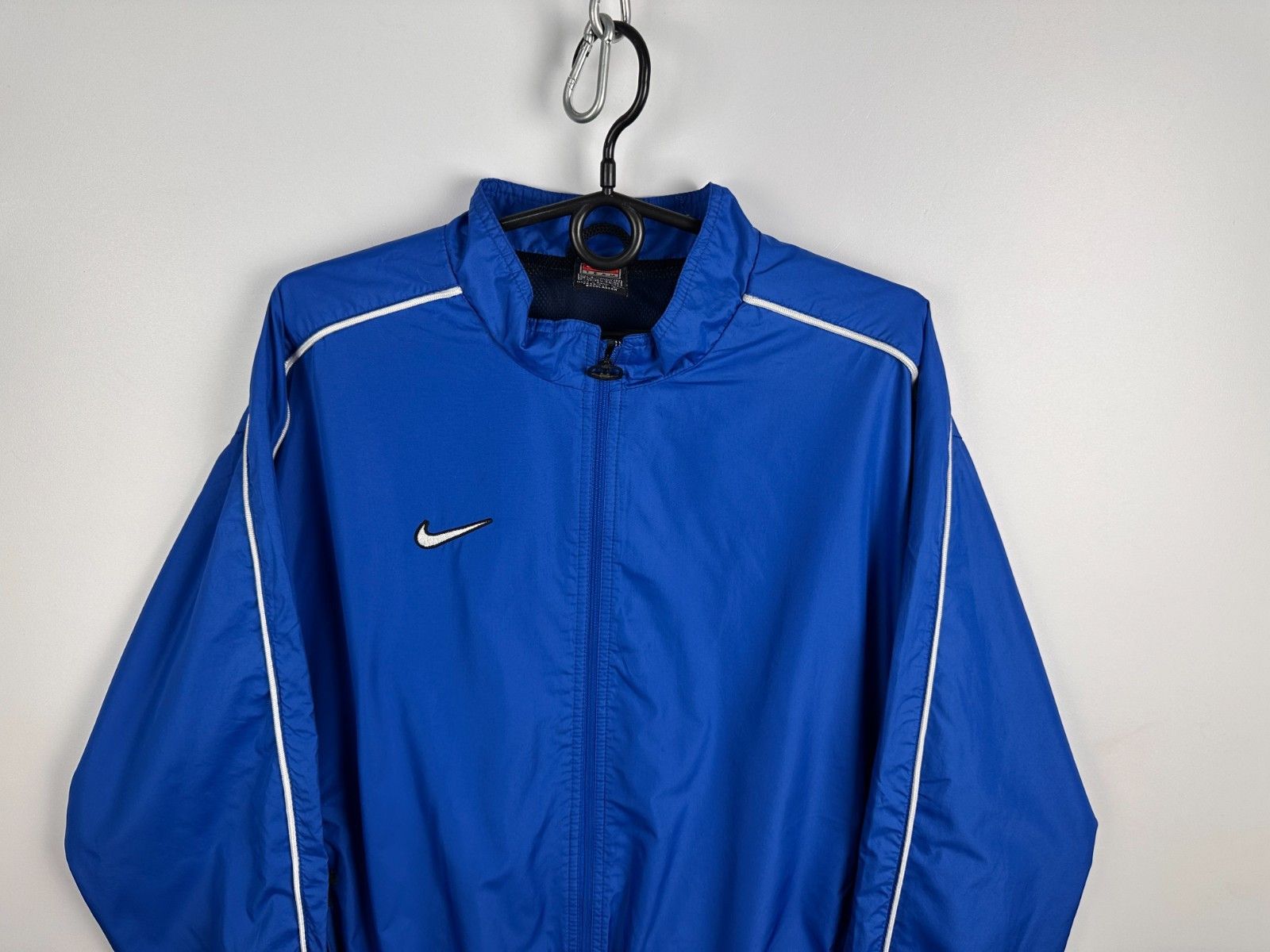 Nike Vintage 90’s Nike Team Jacket Windbreaker Blue Mens Size S Size US S / EU 44-46 / 1 - 3 Thumbnail