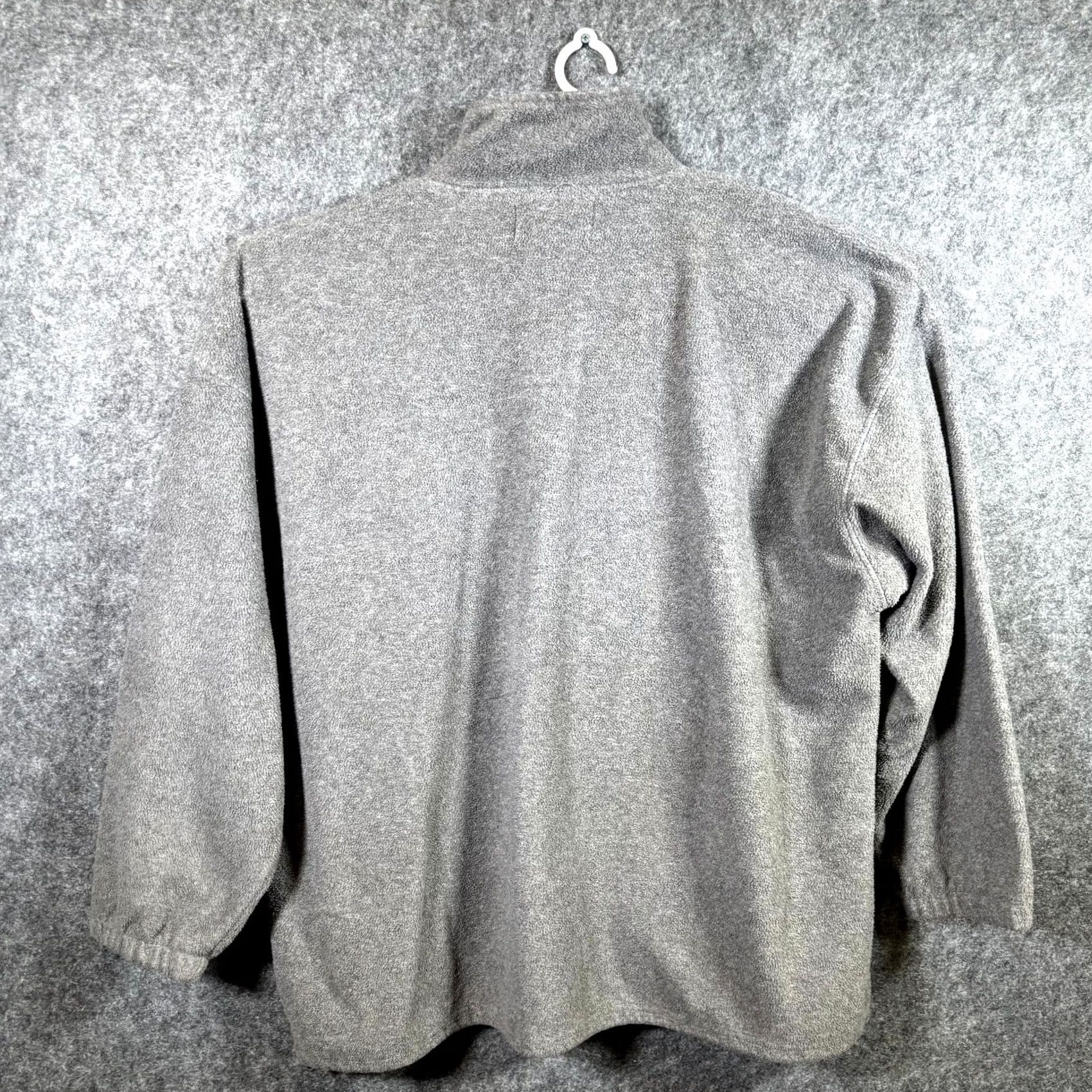 Vintage CH Outerwear Jacket Men's 3XL Gray Fleece 1/4 Zip Las Vegas Embroidered Travel Jacket Size US XXL / EU 58 / 5 - 5 Thumbnail