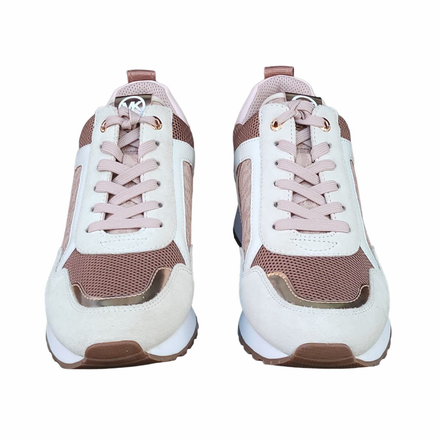 Michael Kors 🤩NEW 8.5 Michael Kors Womens Shoes Wilma Trainer Sneakers S Size US 8.5 / IT 38.5 - 3 Thumbnail