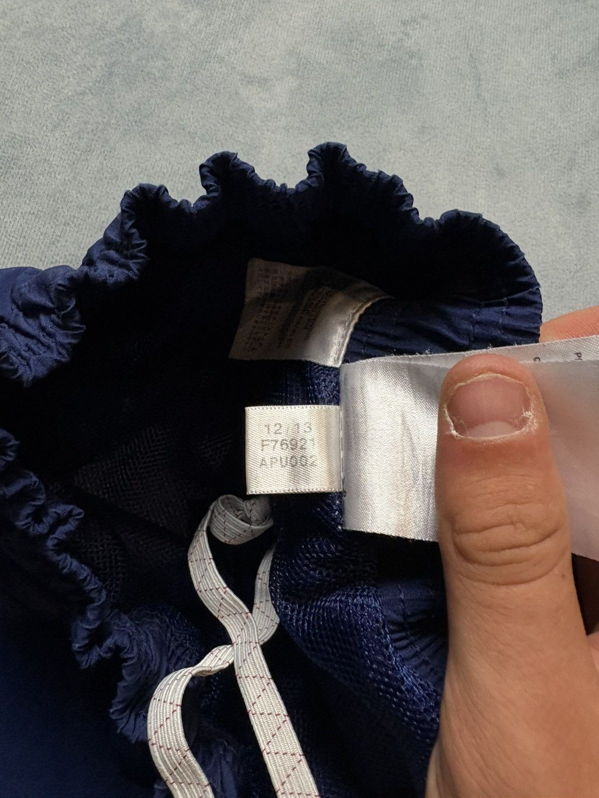 Adidas × Vintage Adidas Track Pants 2013 – Navy – Size XL – Originals Vintage Size US 36 / EU 52 - 5 Thumbnail
