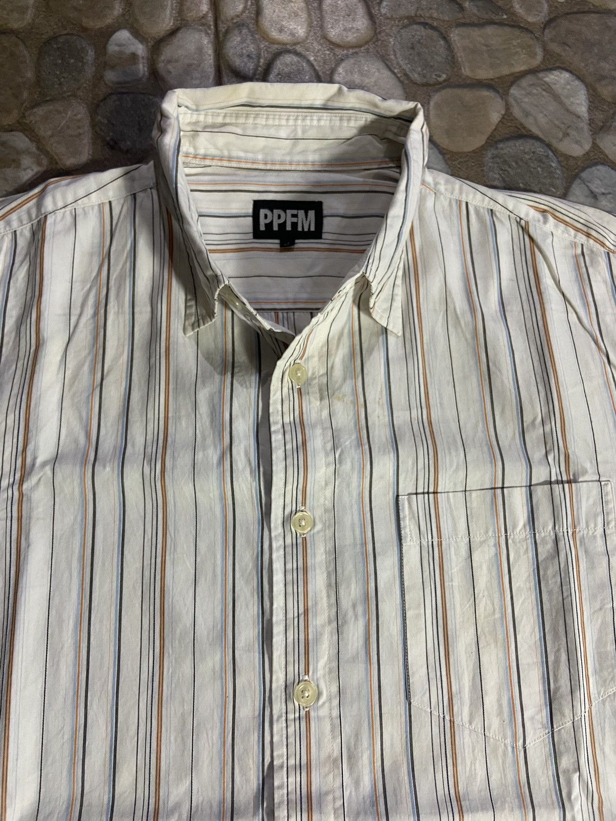 Japanese Brand × PPFM × Vintage vintage ppfm japan office shirt Size US L / EU 52-54 / 3 - 4 Thumbnail