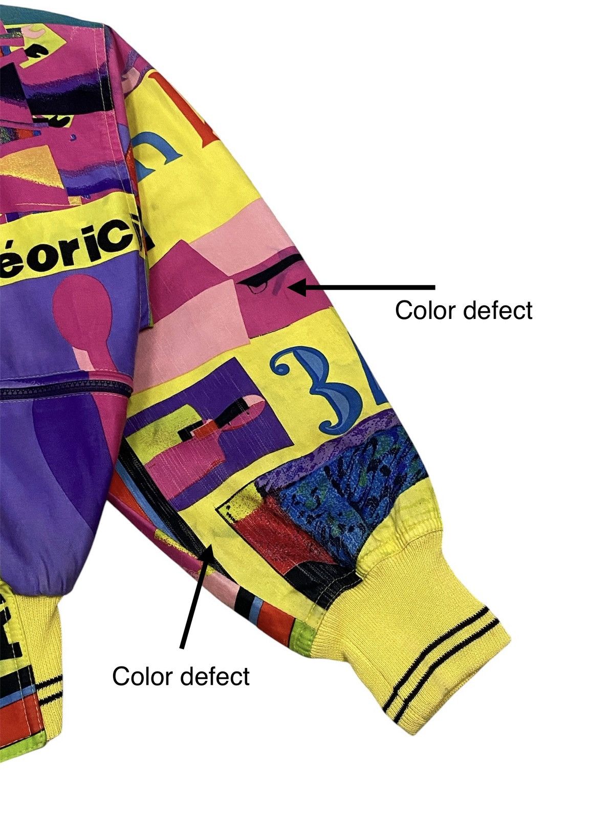 Versace 1992 Gianni Versace “Malevich” Inspired Unisex Bomber Jacket Size XL / US 12-14 / IT 48-50 - 18 Thumbnail