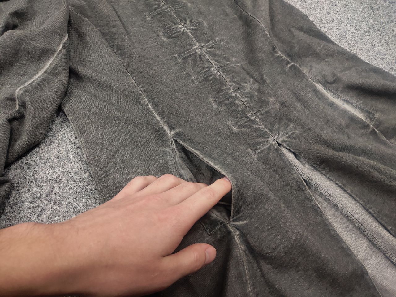 Japanese Brand Original Nile Design Long Sleeve Avant Garde Light Jacket Size M / US 6-8 / IT 42-44 - 11 Thumbnail