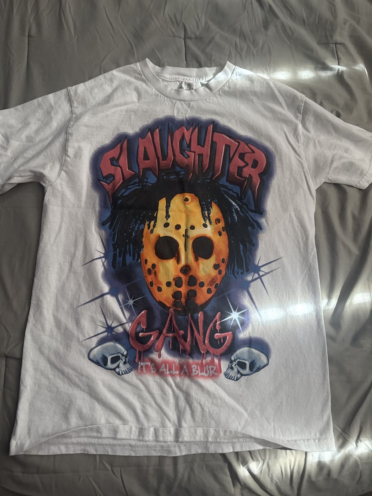 21 Savage Slaughter Gang tour shirt Size US M / EU 48-50 / 2 - 1 Thumbnail