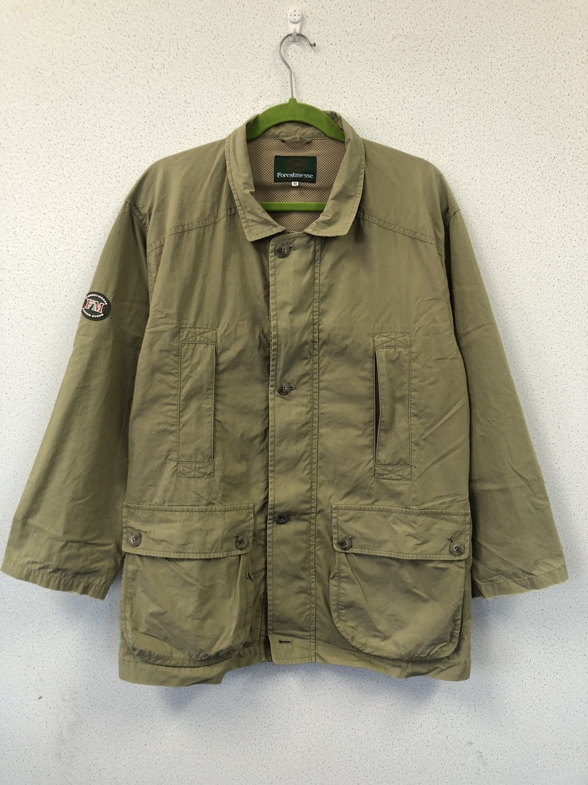 Japanese Brand Forrestmesse Vintage Light Jacket Size US L / EU 52-54 / 3 - 1 Thumbnail