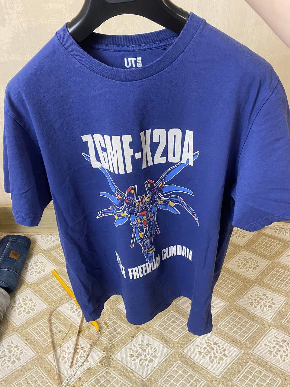 Cartoon Network 🔥 2004 Strike Freedom Gundam Mobile Suit Seed Destiny Shirt Size US XL / EU 56 / 4 - 5 Thumbnail
