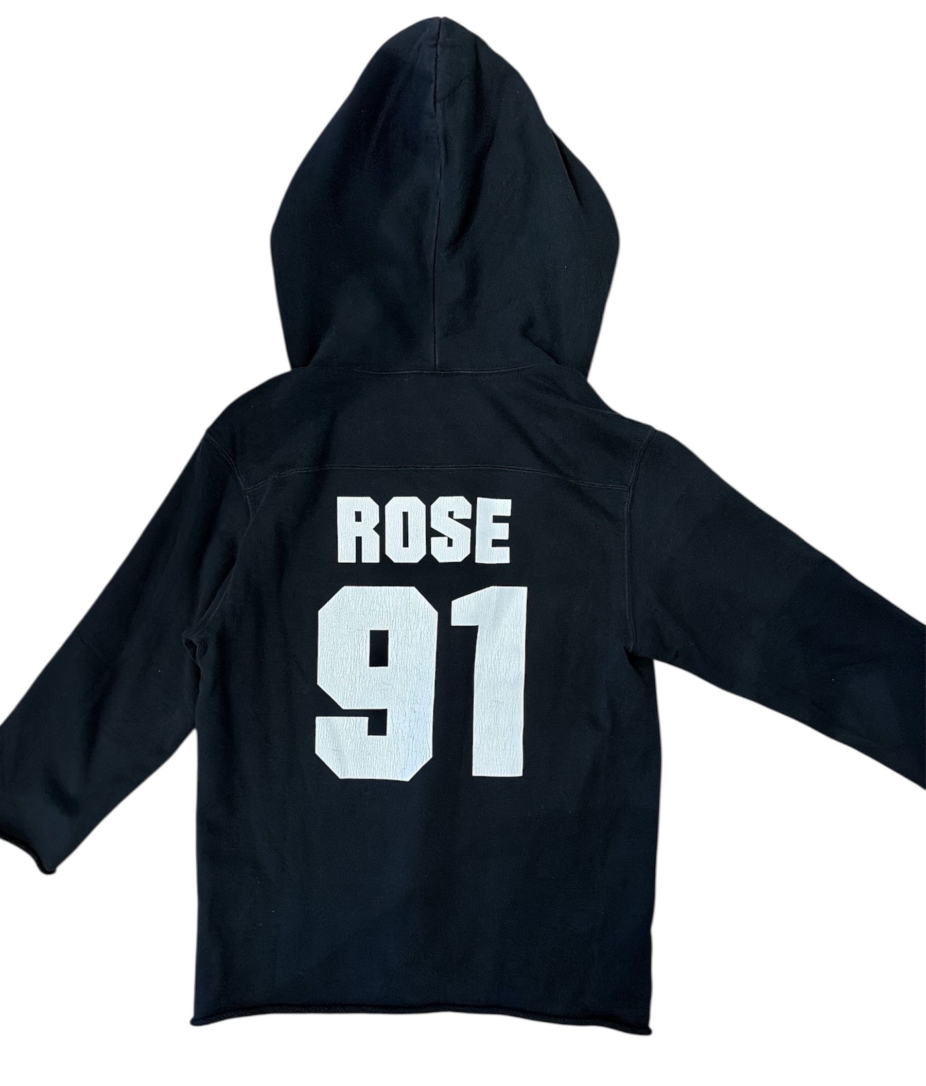 Number (N)ine 91 Rose Printed Hoodie Size US S / EU 44-46 / 1 - 2 Thumbnail