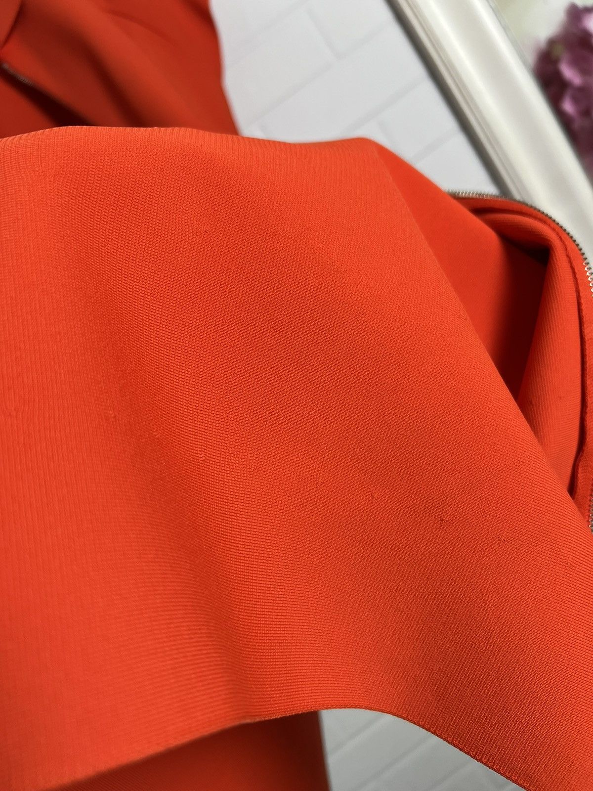 Dior DIOR Women's Midi Dress Viscose Blend Red Size US 8 D 38 M Size M / US 6-8 / IT 42-44 - 13 Thumbnail