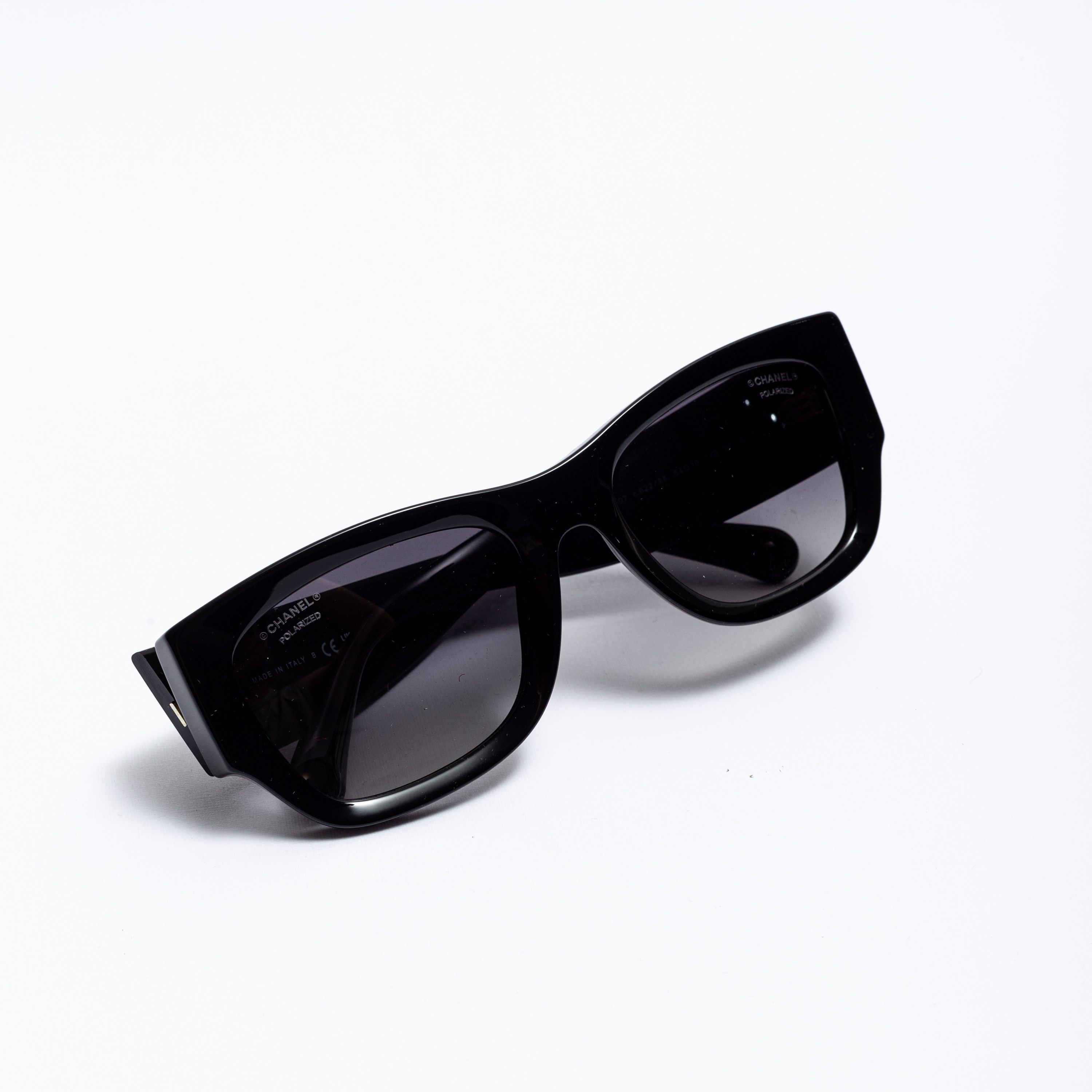 Chanel CHANEL 0CH5507 C622S8 Sunglasses BLACK Size ONE SIZE - 5 Thumbnail