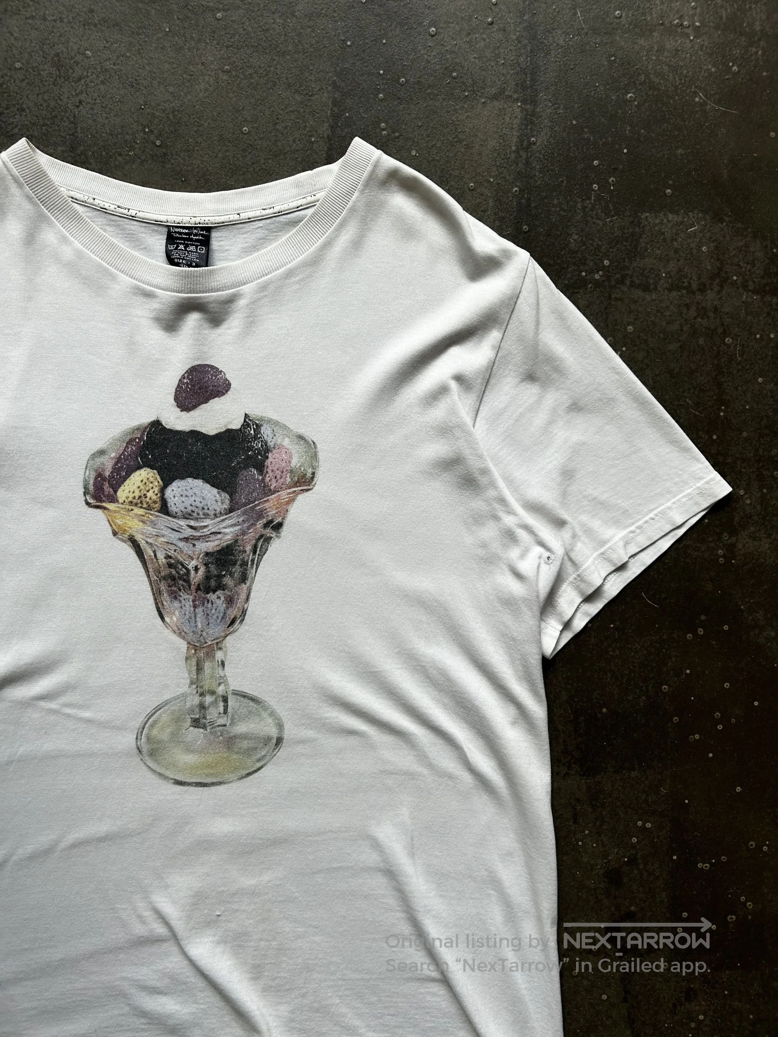 Number (N)ine Number (N)ine 09 Ice Cream Print Tee. Size US L / EU 52-54 / 3 - 2 Thumbnail