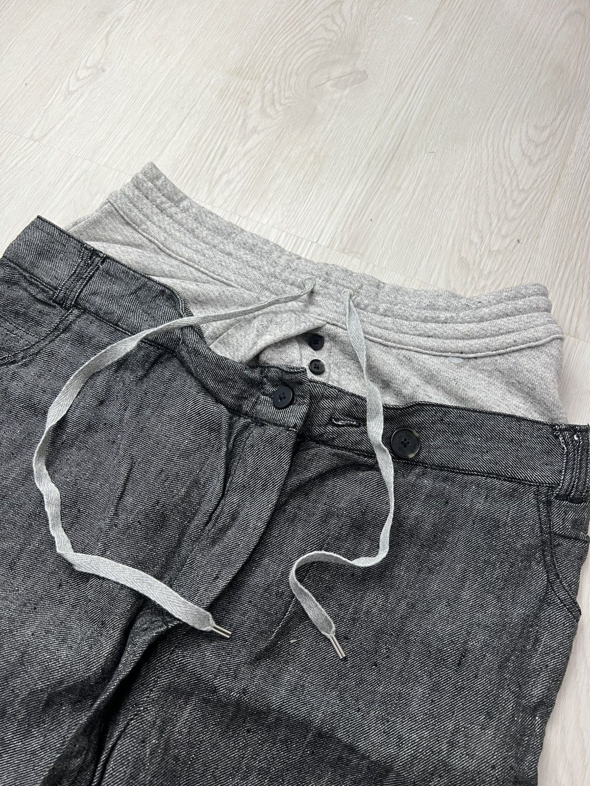 Alexander Wang Alexander Wang Double Waist Hybrid Pants Size US 29 - 3 Thumbnail