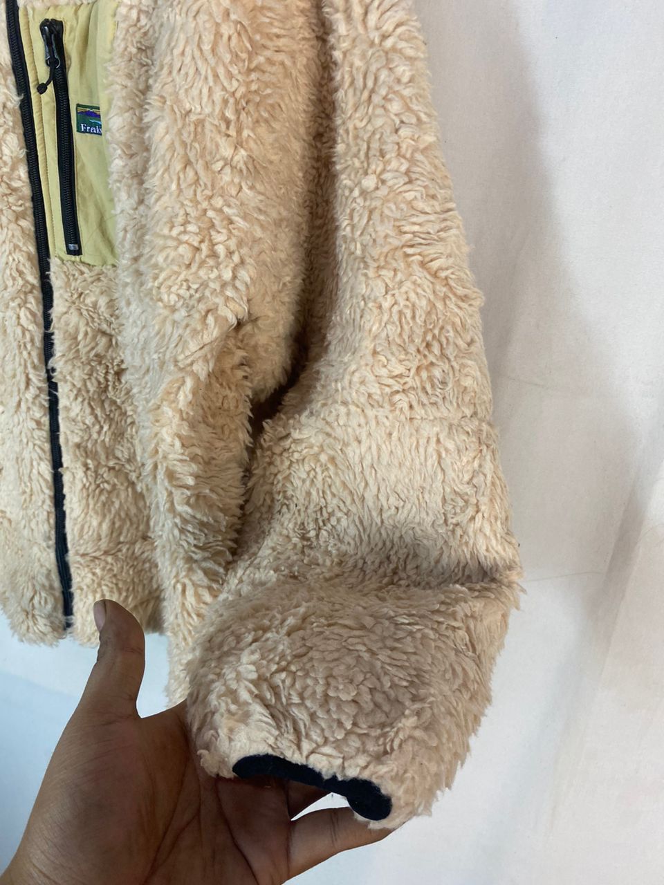 Japanese Brand Freaks store deep pile retro fleece zipper jacket Size US L / EU 52-54 / 3 - 3 Thumbnail