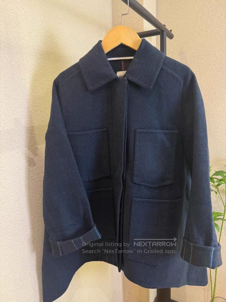 Hermes Hermes Short Wool Tweed Coat Size XXS / US 00 / IT 34 - 1 Thumbnail