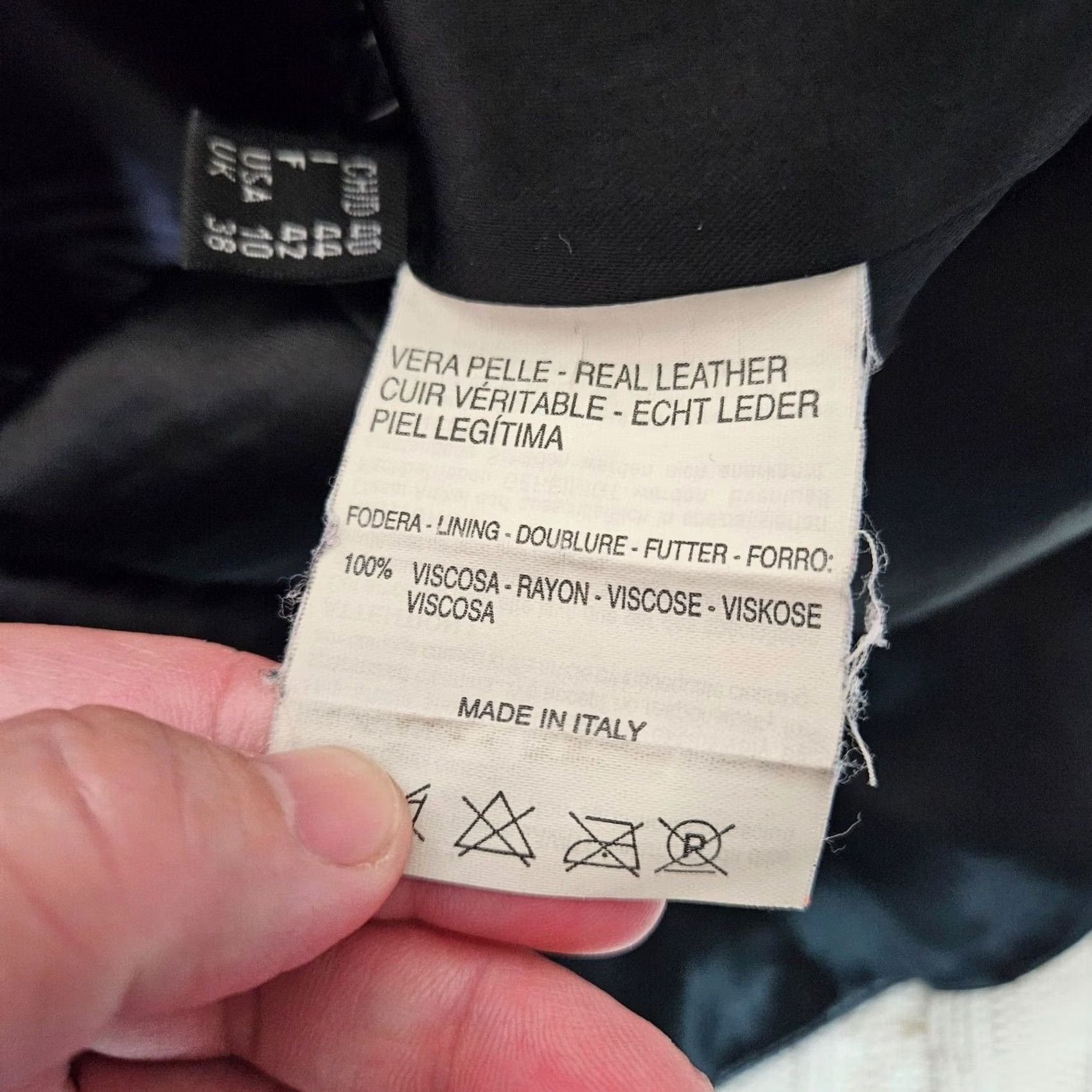 Bally BALLY Black Button up Leather lined Jacket Size 10 Made In ITALY Women's Jacket Regular Black Vintage: No Size L / US 10 / IT 46 - 6 Thumbnail