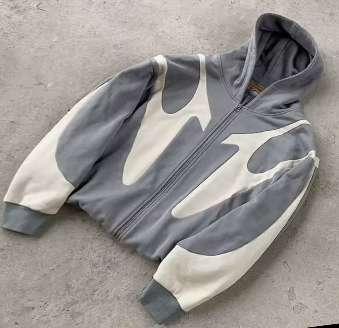 Other Grey zip up hoodie Size US XL / EU 56 / 4 - 2 Thumbnail