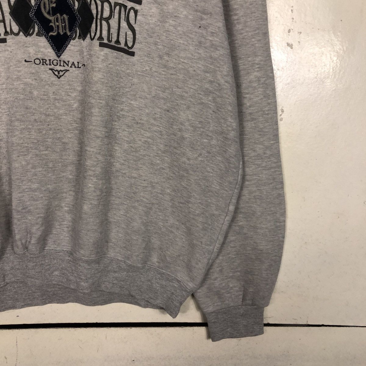 Japanese Brand 📌D's British Vintage Sweatshirt Big Logo Punk Theme Style Size US M / EU 48-50 / 2 - 7 Thumbnail