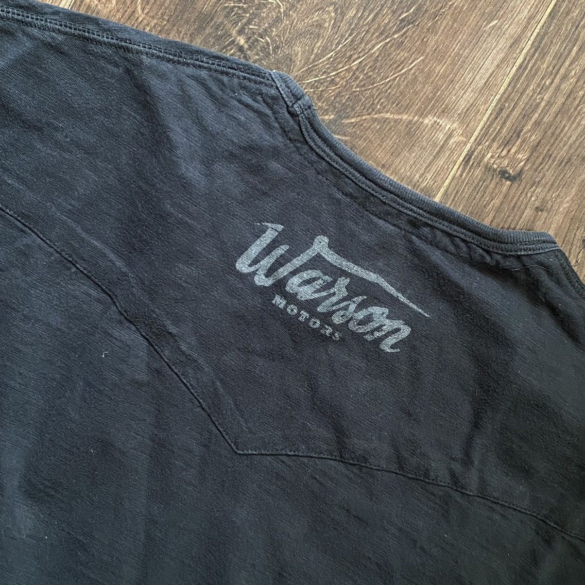 Vintage Warson Motors Long Sleeve T-Shirt Size US M / EU 48-50 / 2 - 8 Thumbnail