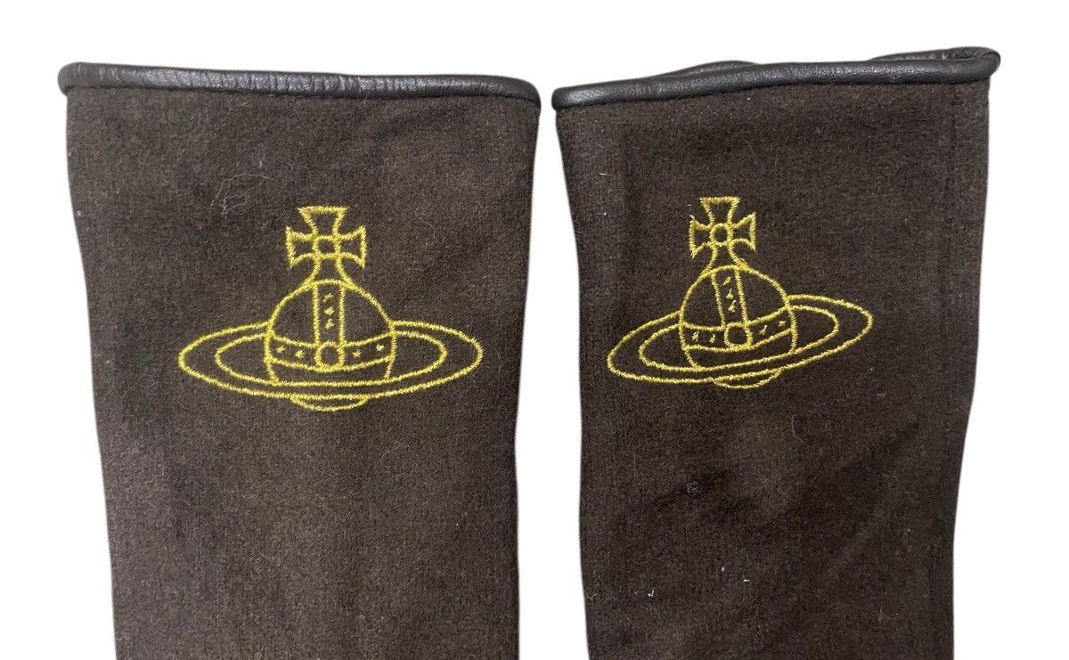 Vivienne Westwood Rare🔥VIVIENNE WESTWOOD Wool Gloves Size ONE SIZE - 3 Thumbnail
