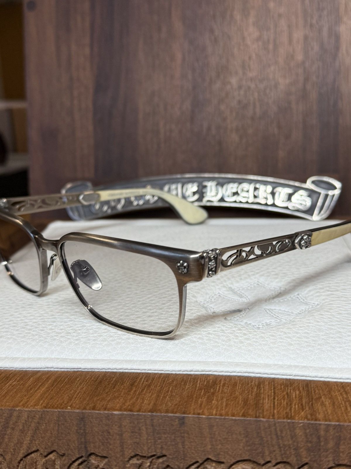 Chrome Hearts Chrome Hearts Pawsmuc Glasses Size ONE SIZE - 4 Thumbnail