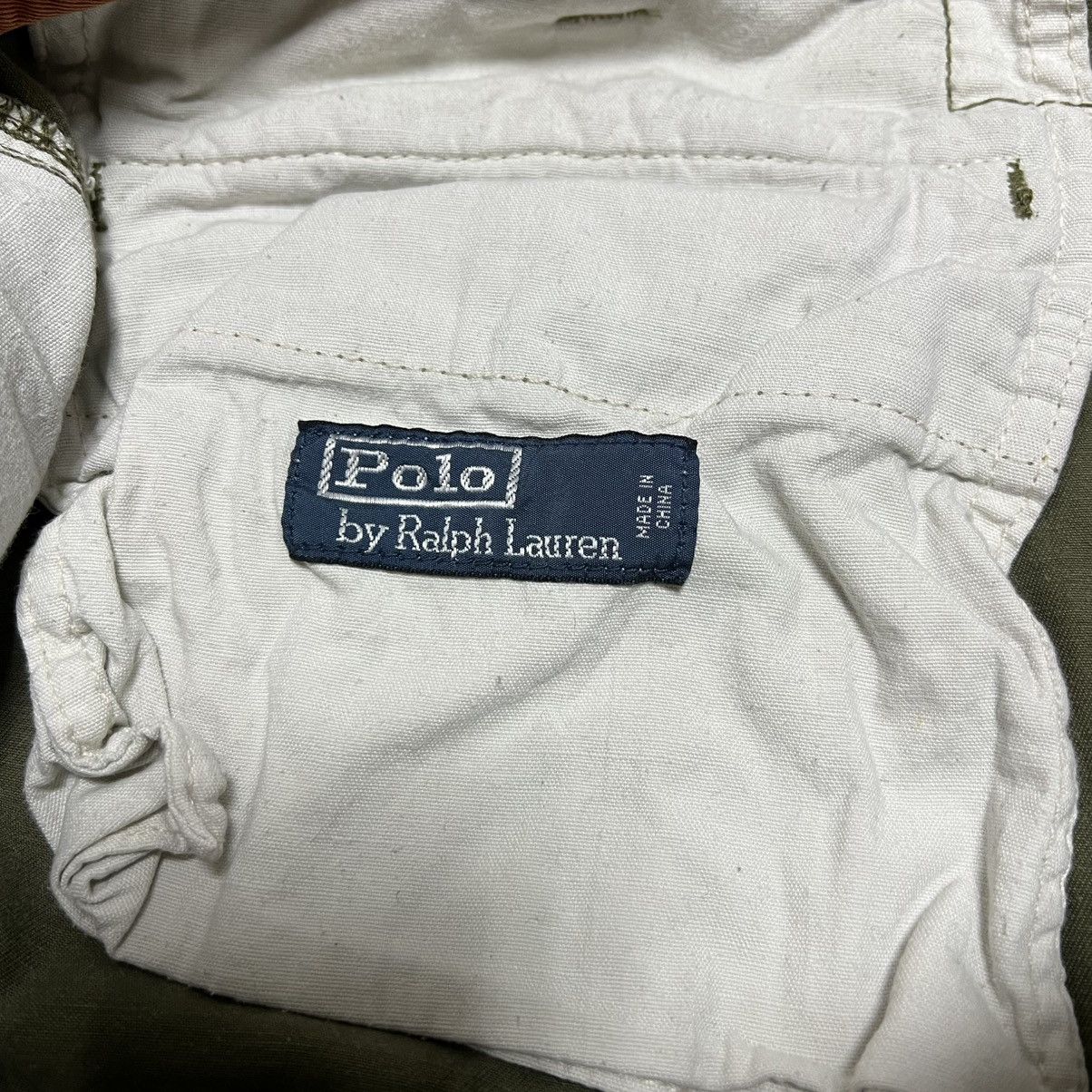 Polo Ralph Lauren × Ralph Lauren × Vintage Polo Ralph Lauren Vintage Cargo Shorts Multi Pocket y2k Size US 32 / EU 48 - 19 Thumbnail