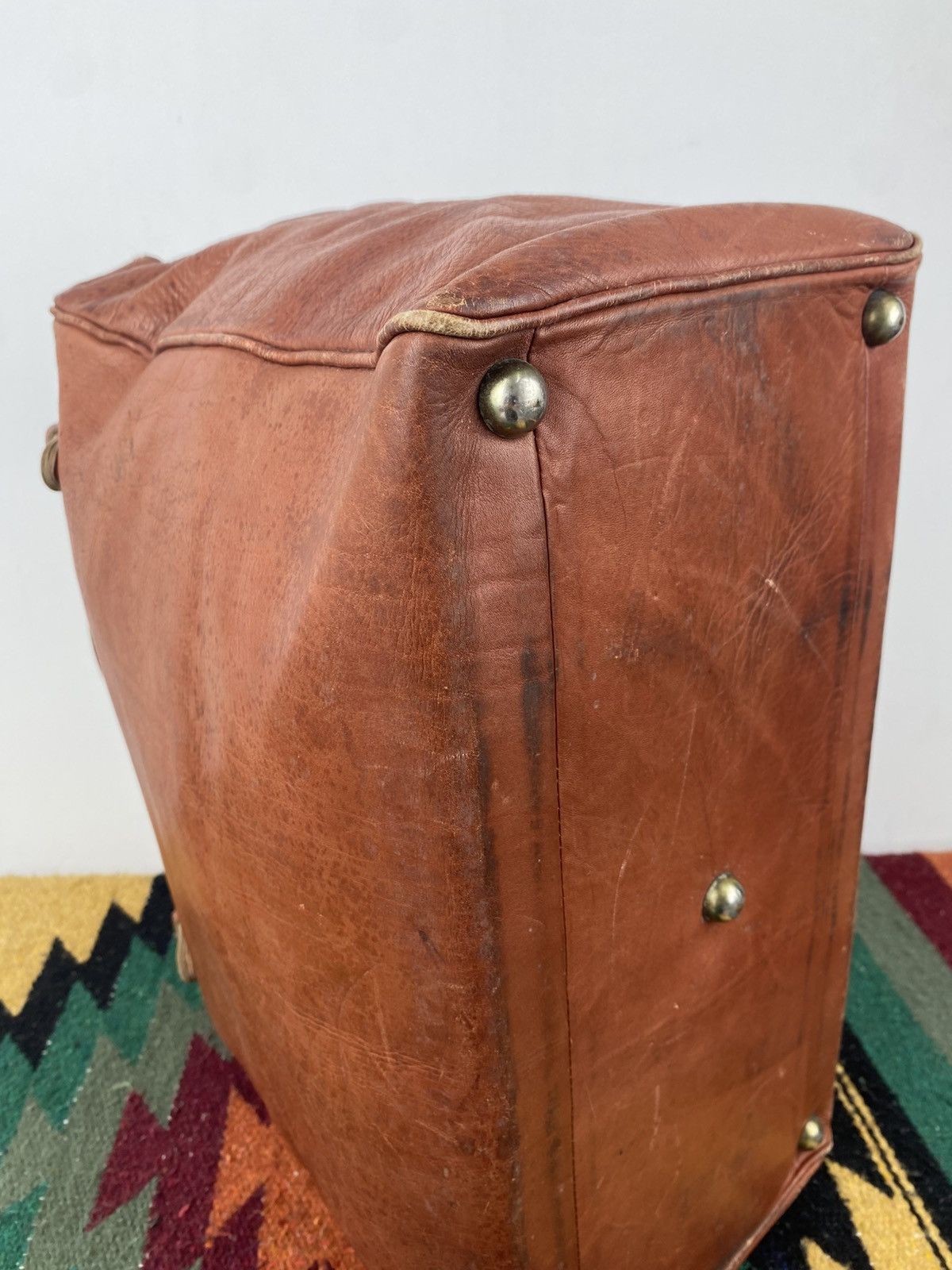Porter Vintage 90's Porter Large Patina Leather Doctors Bag Size ONE SIZE - 22 Thumbnail