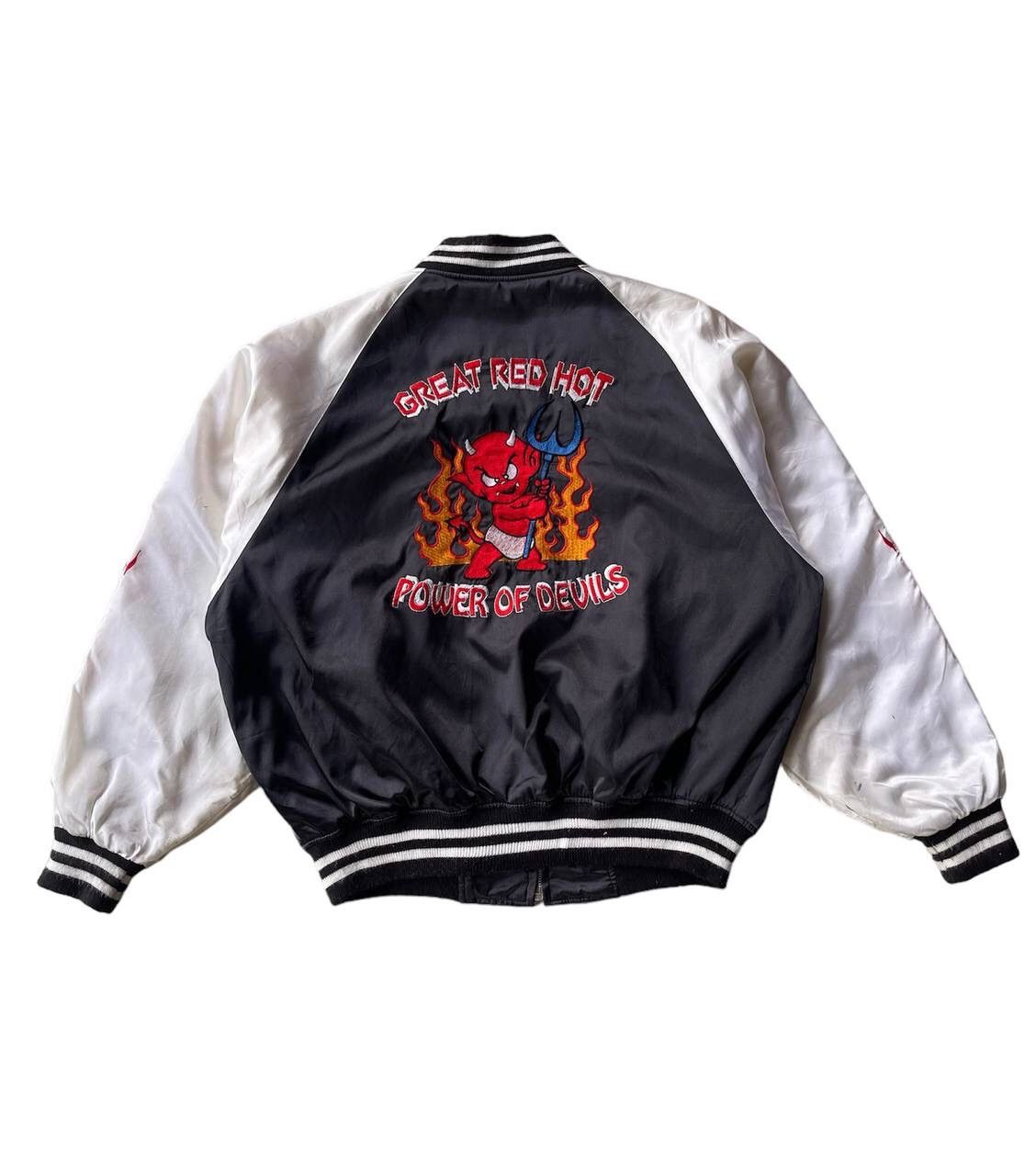 Vintage Rare 90s Hellraiser Bomber Jacket Gabber Hardcore Rave