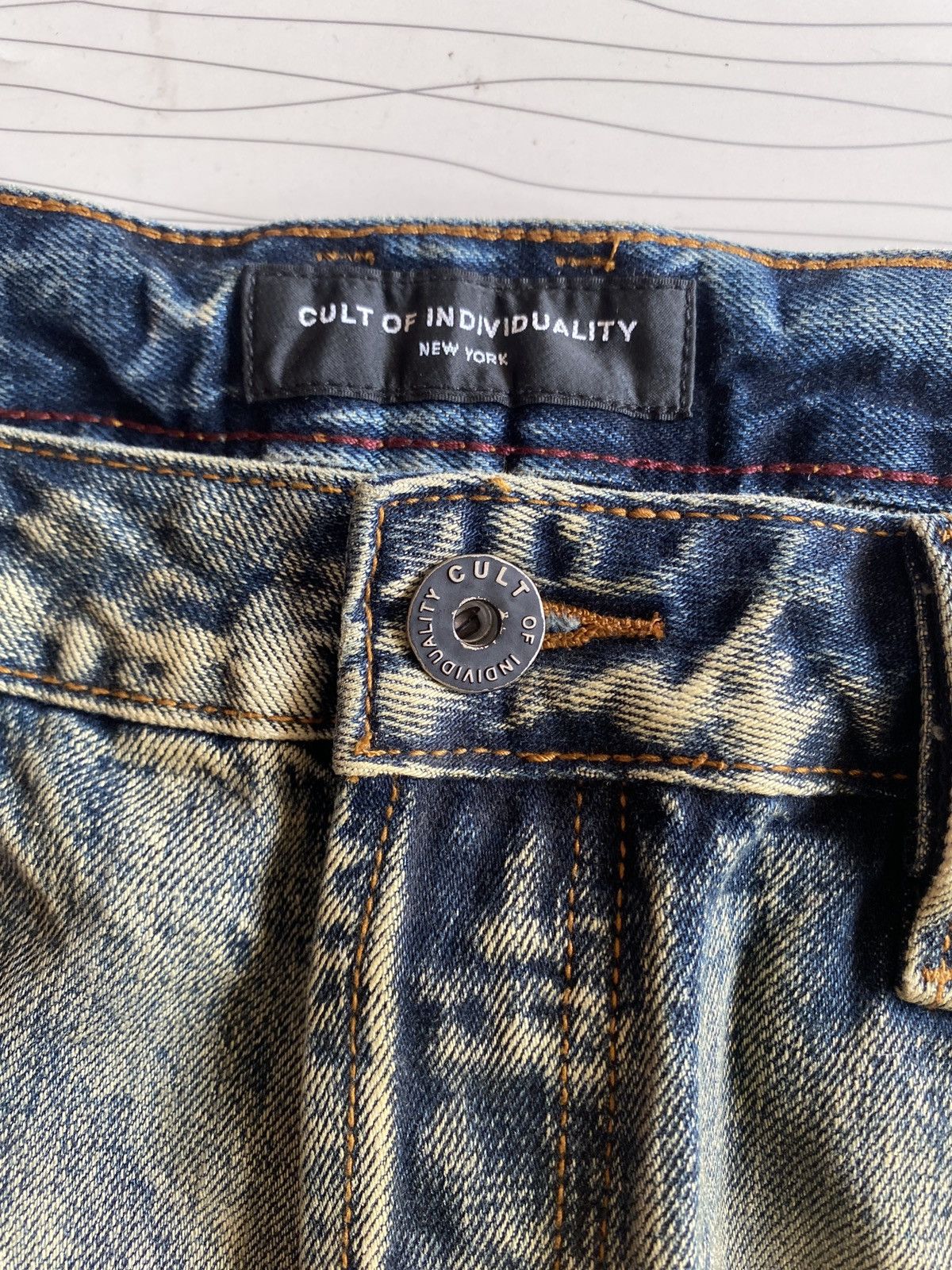 If Six Was Nine Cult of Individuality Japanese Selvedge Denim Size US 38 / EU 54 - 9 Thumbnail